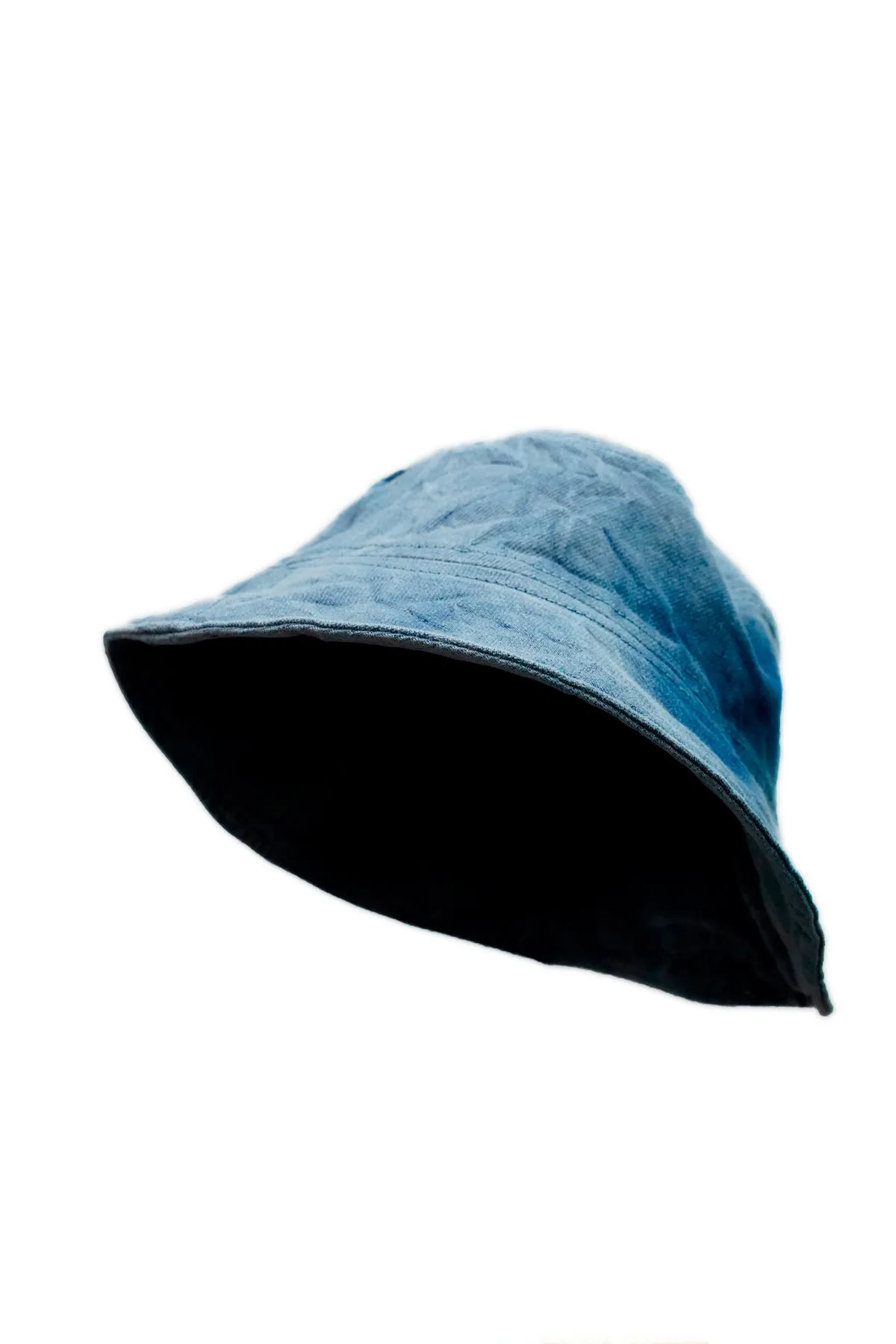 BLUE TIE DYE DENIM HAT sold by Marques ’ Almeida product image thumbnail 2