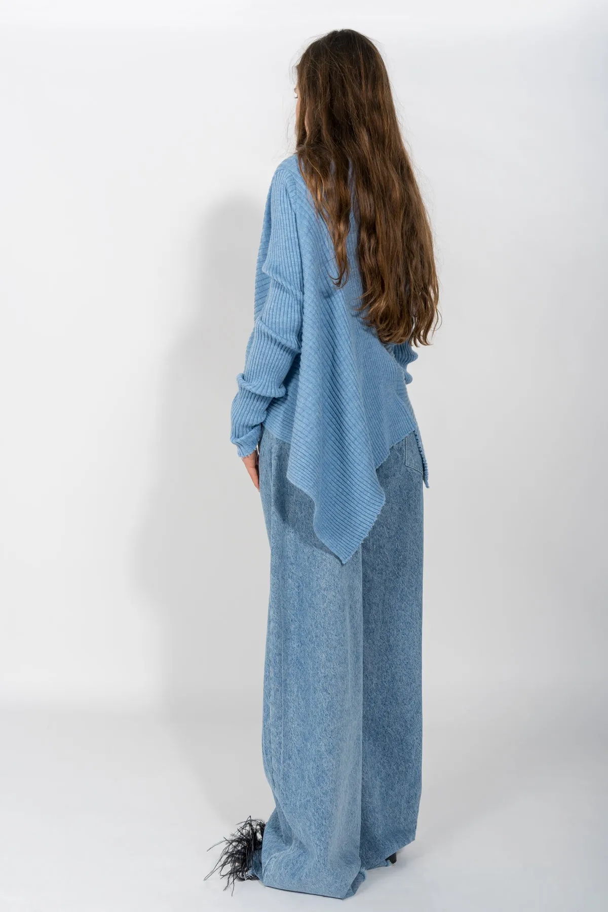 BLUE DENIM BOYFRIEND TROUSERS sold by Marques ’ Almeida product image thumbnail 2