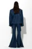 NAVY DENIM BIKER JACKET sold by Marques ’ Almeida