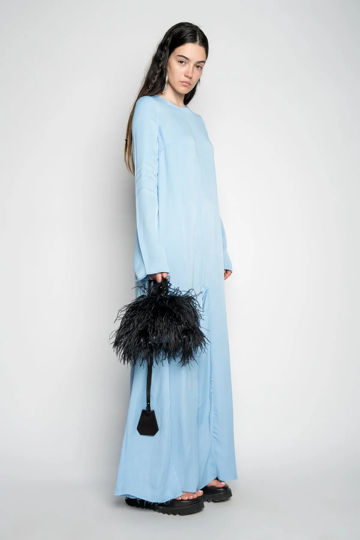 LIGHT BLUE LONG SLEEVE JUMPSUIT sold by Marques ’ Almeida product image thumbnail 3