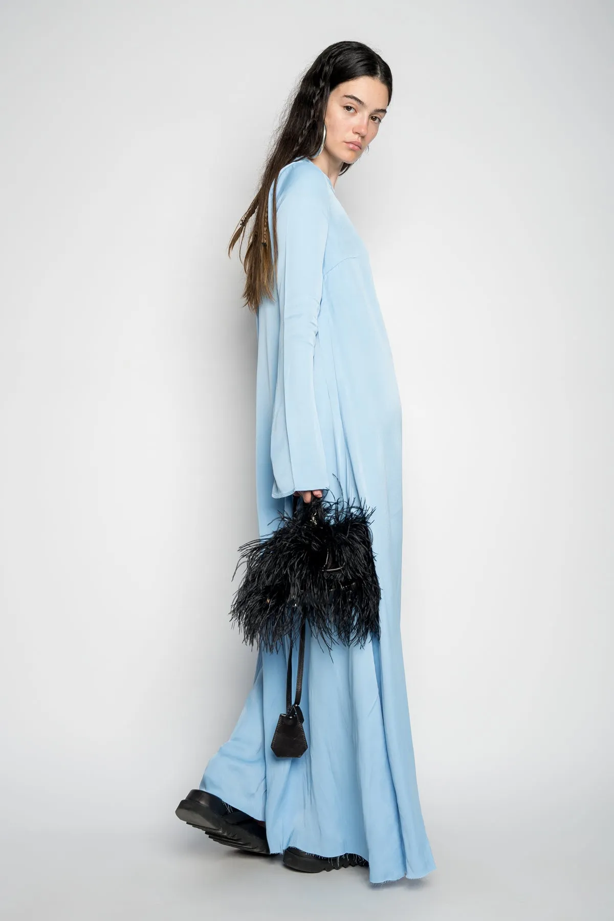 LIGHT BLUE LONG SLEEVE JUMPSUIT sold by Marques ’ Almeida product image thumbnail 4