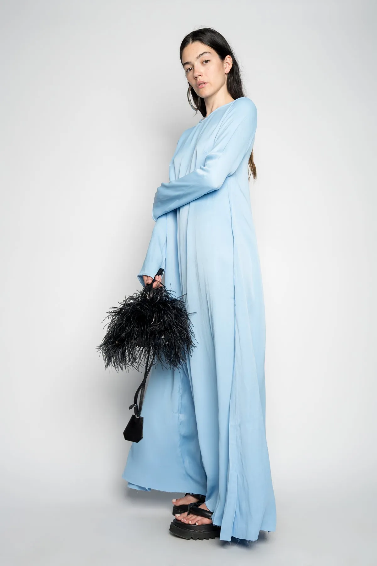 LIGHT BLUE LONG SLEEVE JUMPSUIT sold by Marques ’ Almeida product image thumbnail 5