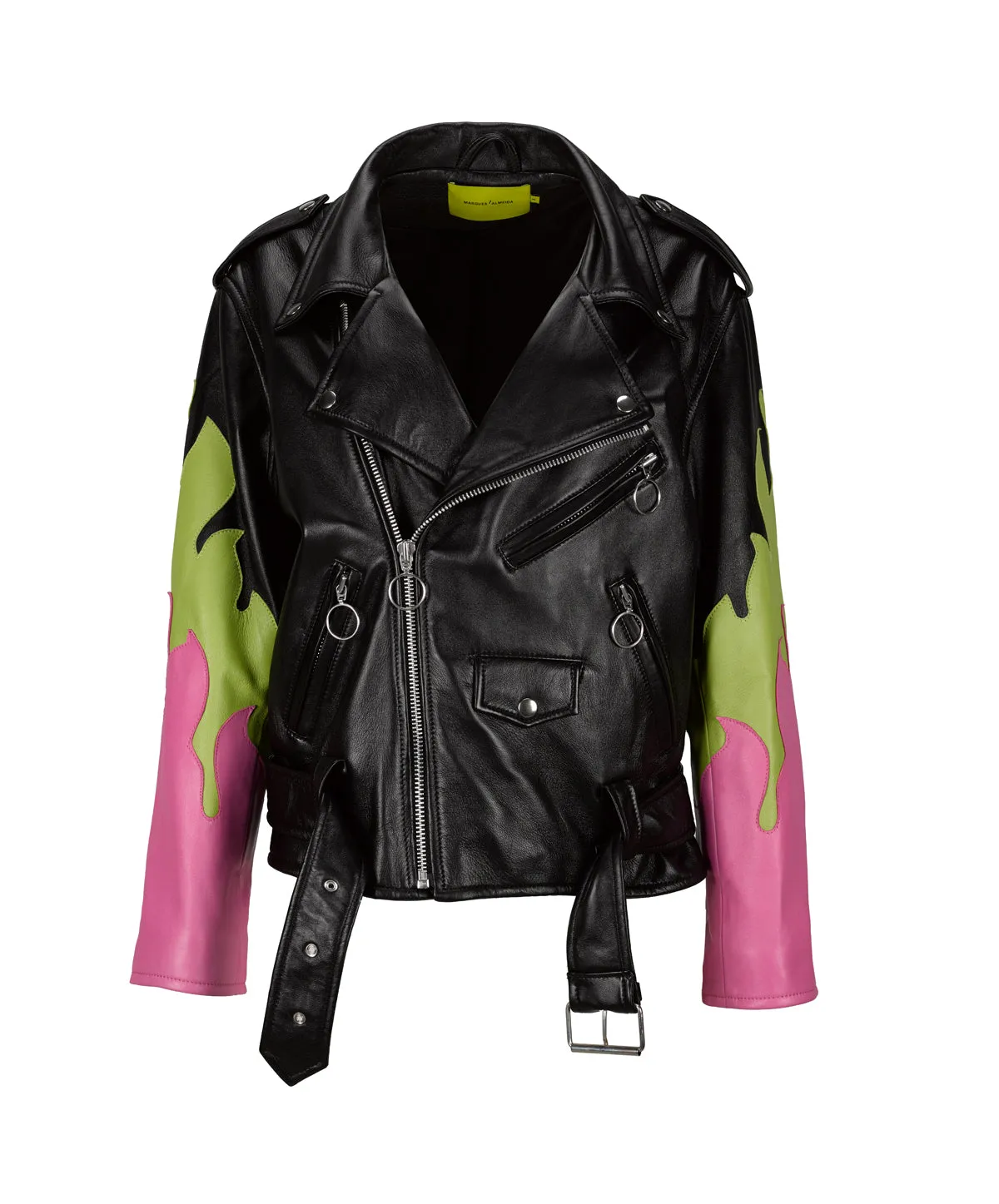 FLAMES BIKER JACKET sold by Marques ’ Almeida product image thumbnail 2