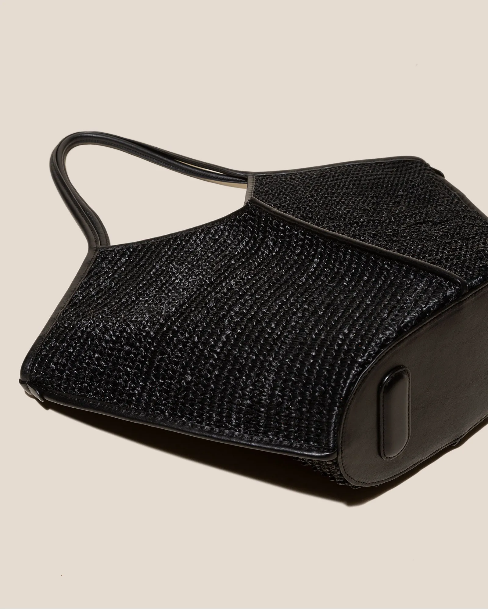 CALELLA RAFFIA - Leather-trimmed Tote Bag sold by Hereu Studio product image thumbnail 5