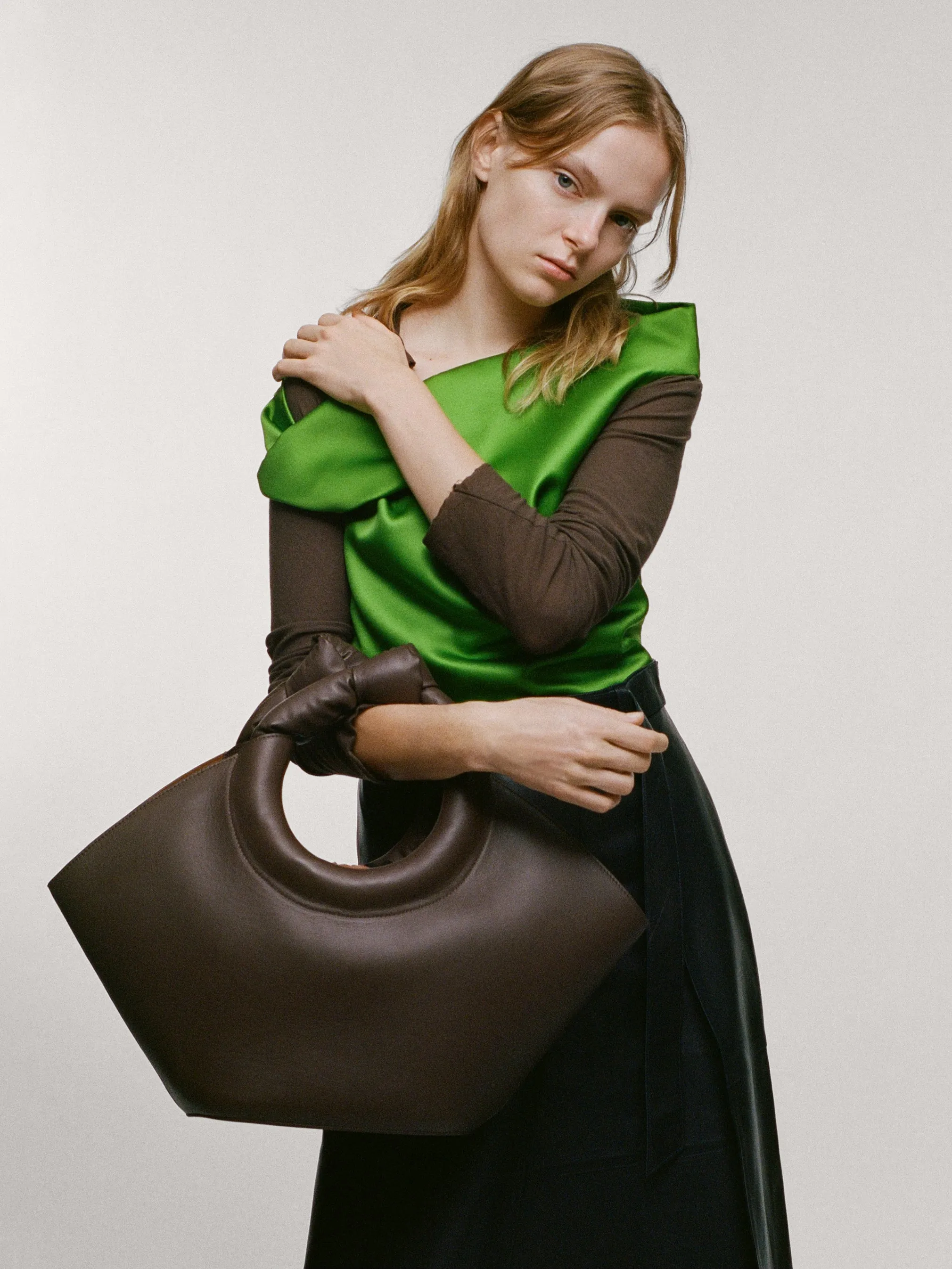 CASTELL - Knotted-handle Leather Tote Bag sold by Hereu Studio product image thumbnail 2