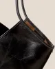 CALELLA DISTRESSED - Leather Tote Bag sold by Hereu Studio