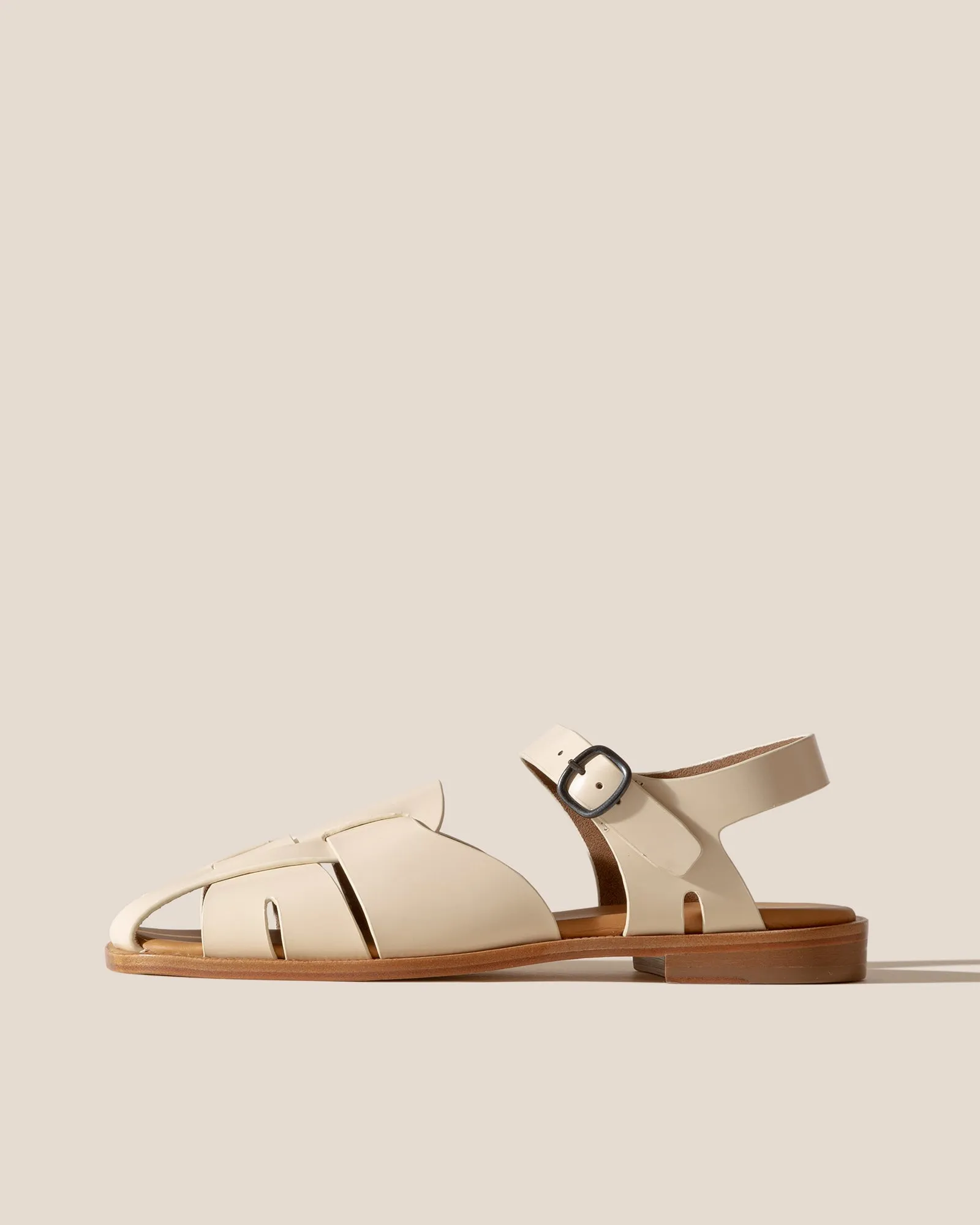PEDRA - Squared Closed-Toe Fisherman Sandal sold by Hereu Studio