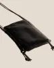 TRENA MINI CRINKLED GLOSSY - Flat Square Crossbody Bag sold by Hereu Studio