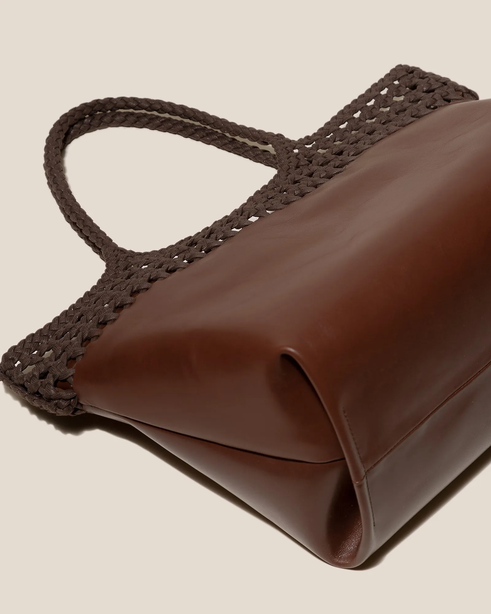 ELMA L - Braided Top Big Shoulder Bag sold by Hereu Studio product image thumbnail 4