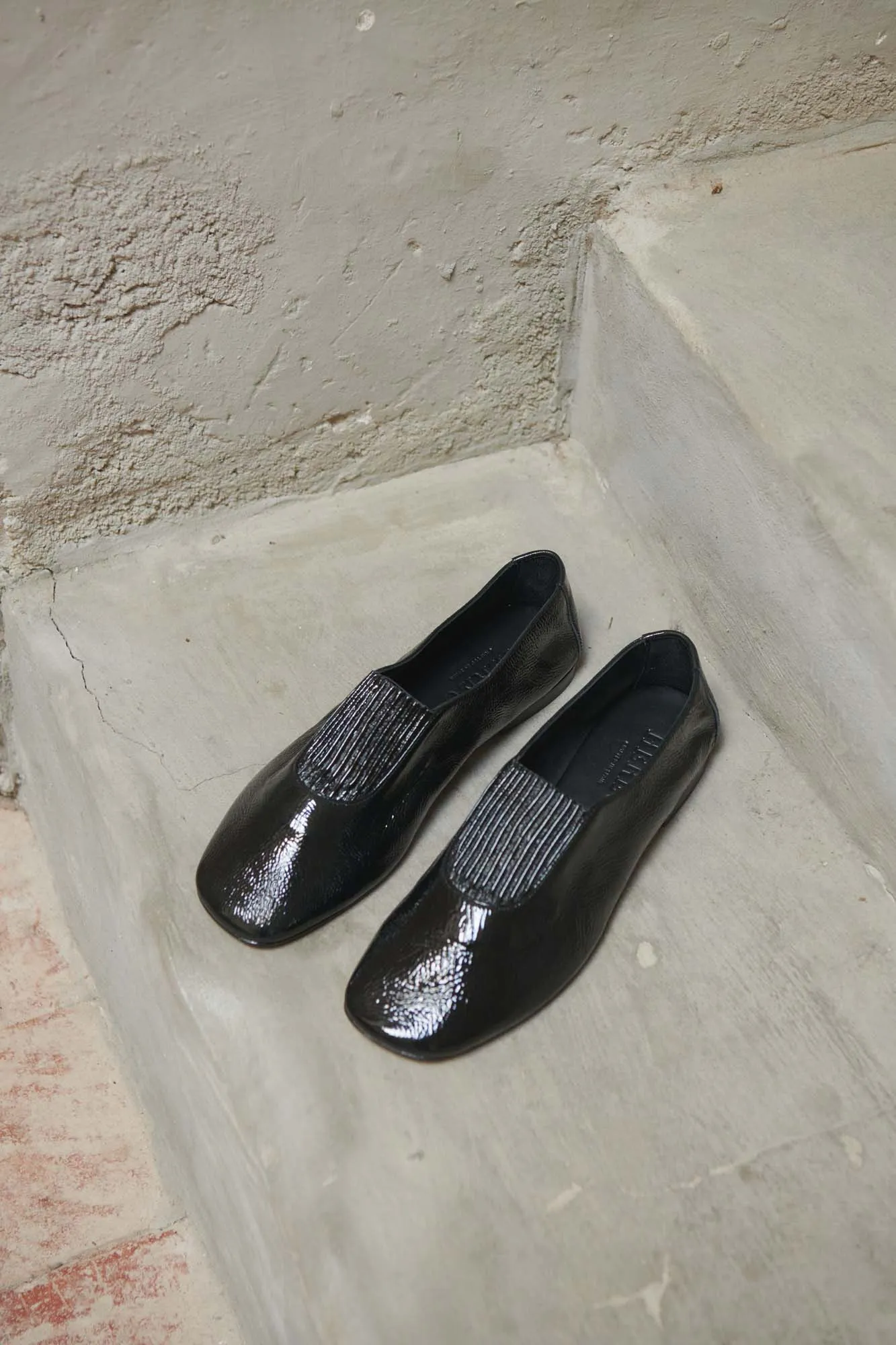 CAOMA CRINKLED GLOSSY - Elasticated Slip-on Shoe sold by Hereu Studio product image thumbnail 2