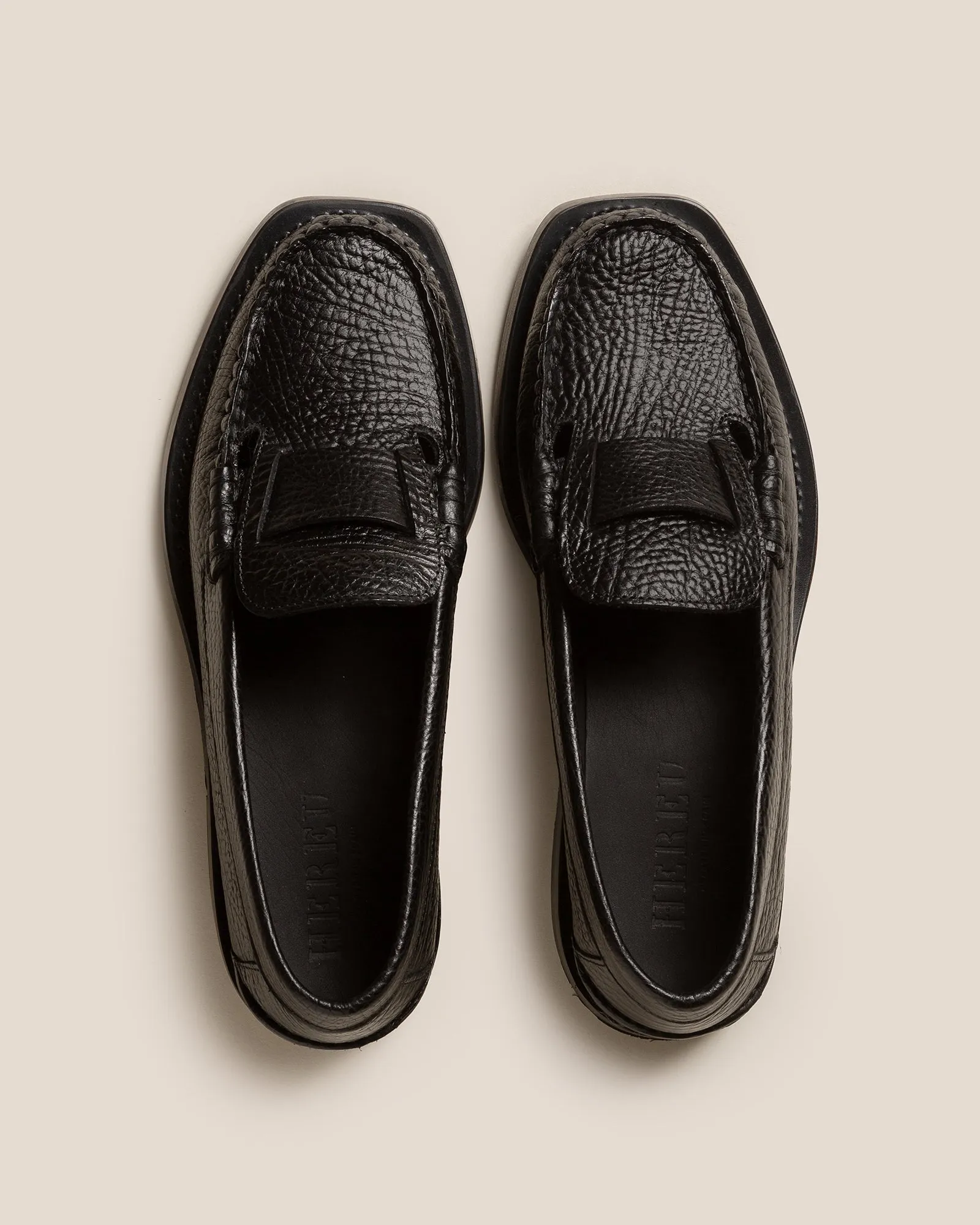SINEU GRAINY - Men's Interlaced-detail Slip-on Loafer sold by Hereu Studio product image thumbnail 2
