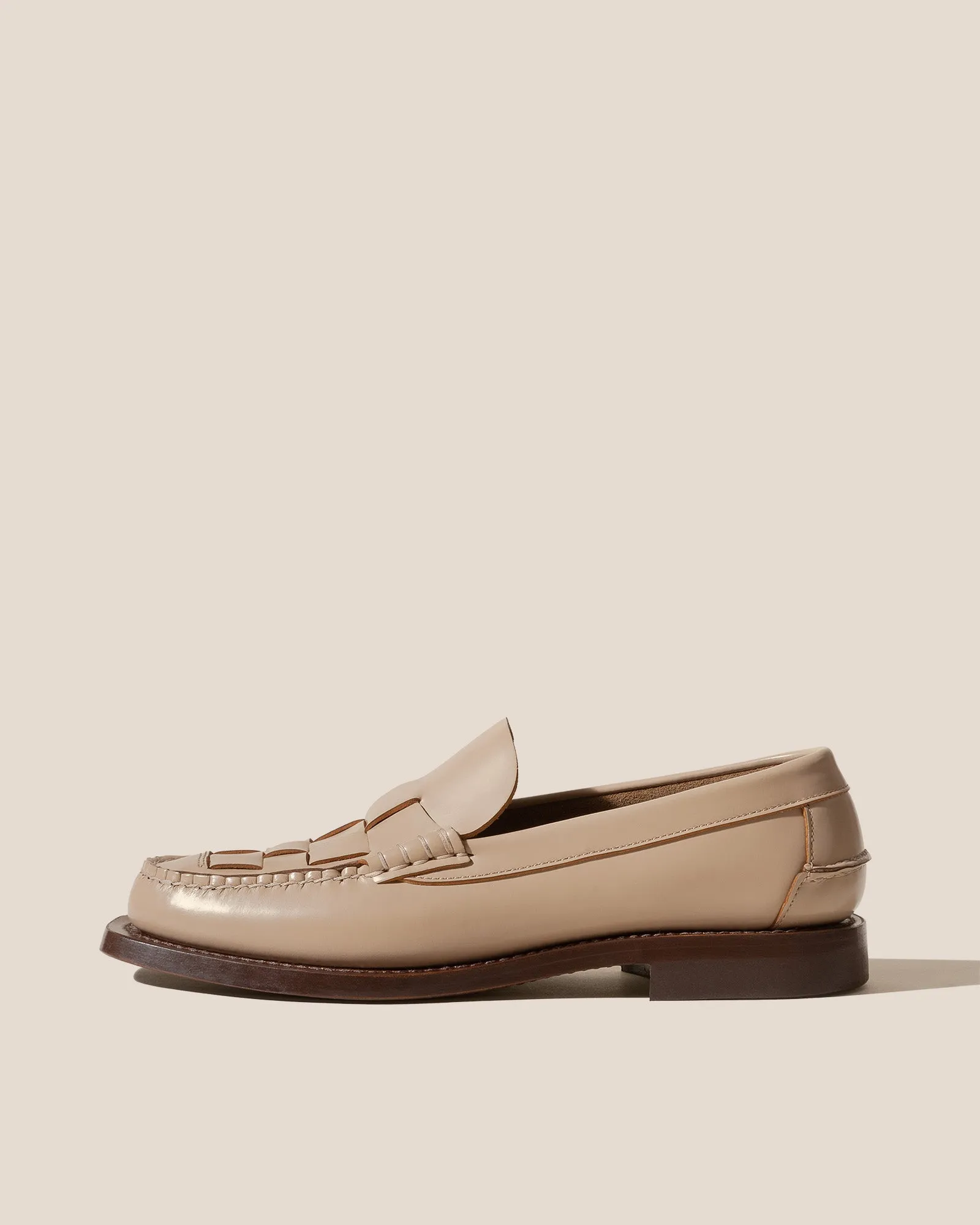 NOMBELA - Interwoven Detail Slip-on Loafer sold by Hereu Studio
