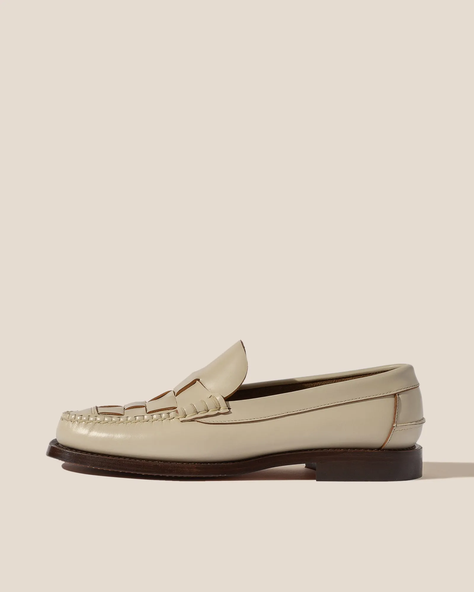 NOMBELA - Interwoven Detail Slip-on Loafer sold by Hereu Studio