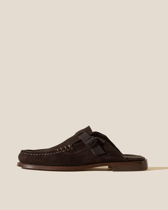 BARRACA - Men's Buckle-strap Mule Loafer sold by Hereu Studio