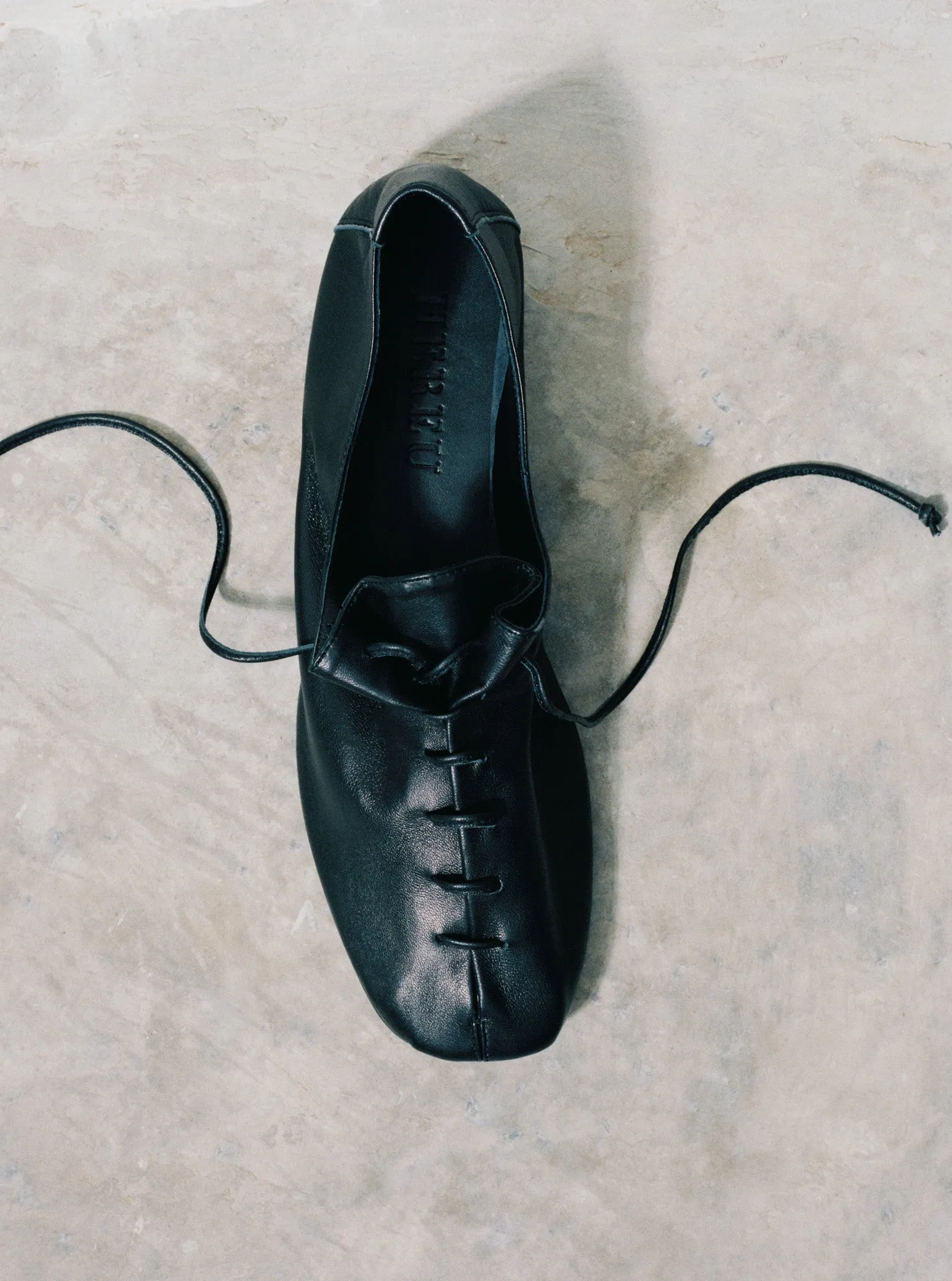 PLEGADA - Deconstructed Lace-up Shoe sold by Hereu Studio