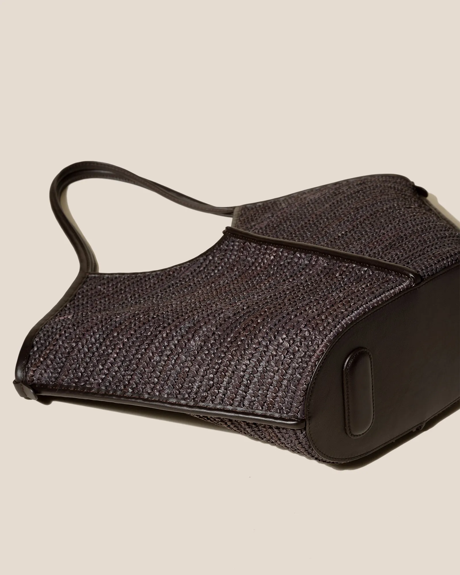 CALELLA RAFFIA - Leather-trimmed Tote Bag sold by Hereu Studio product image thumbnail 5