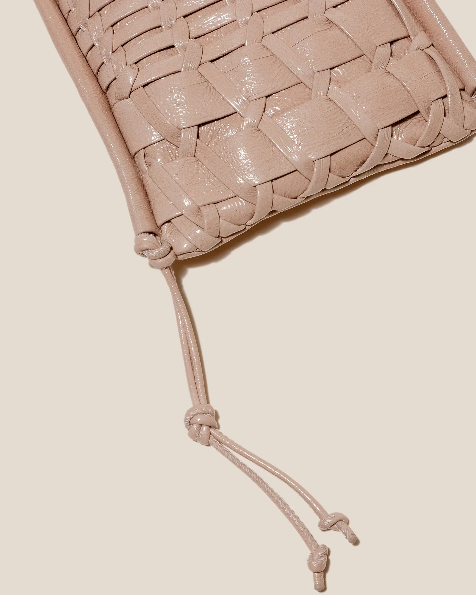 TRENA MINI CRINKLED GLOSSY - Flat Square Crossbody Bag sold by Hereu Studio product image thumbnail 2