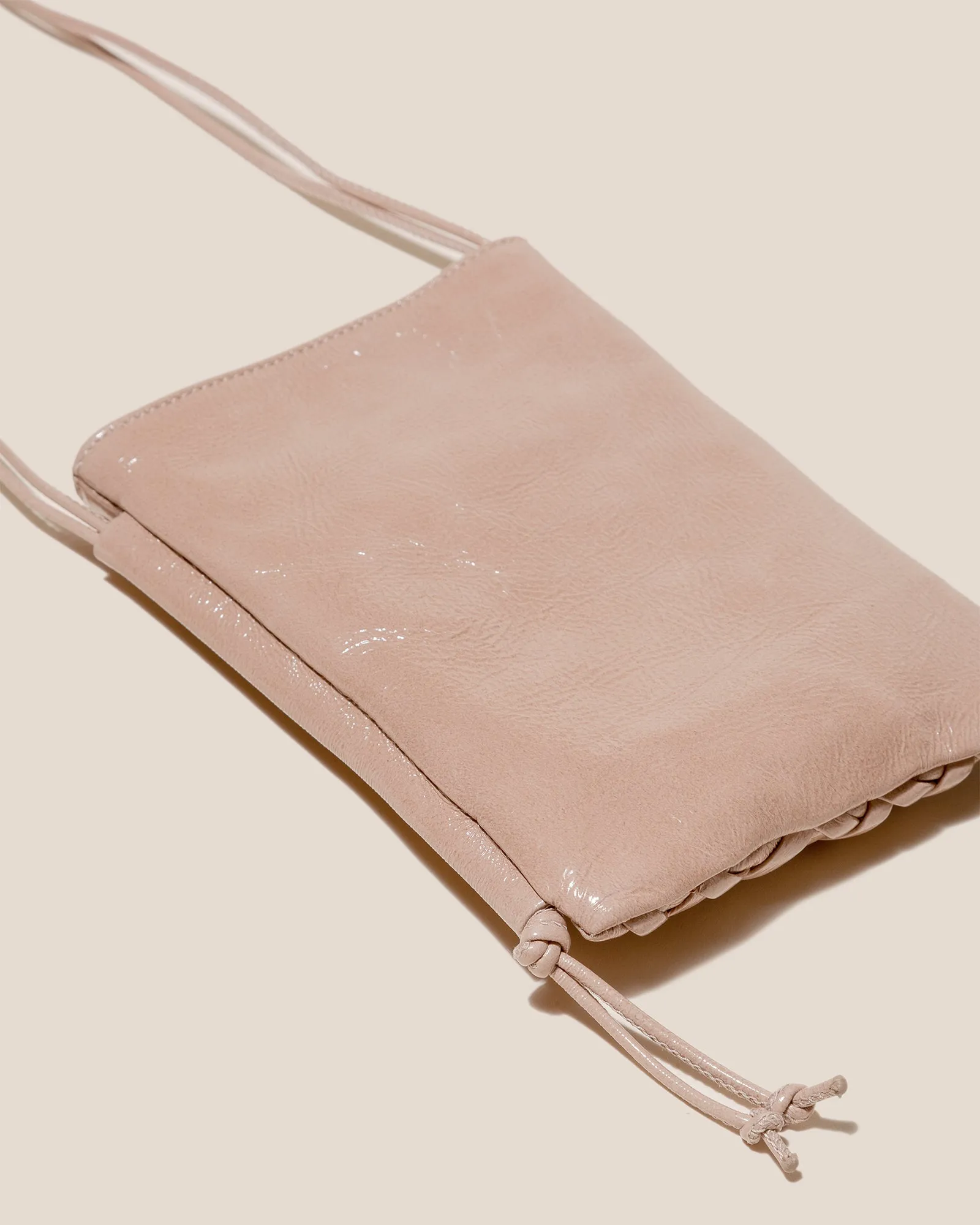 TRENA MINI CRINKLED GLOSSY - Flat Square Crossbody Bag sold by Hereu Studio product image thumbnail 5