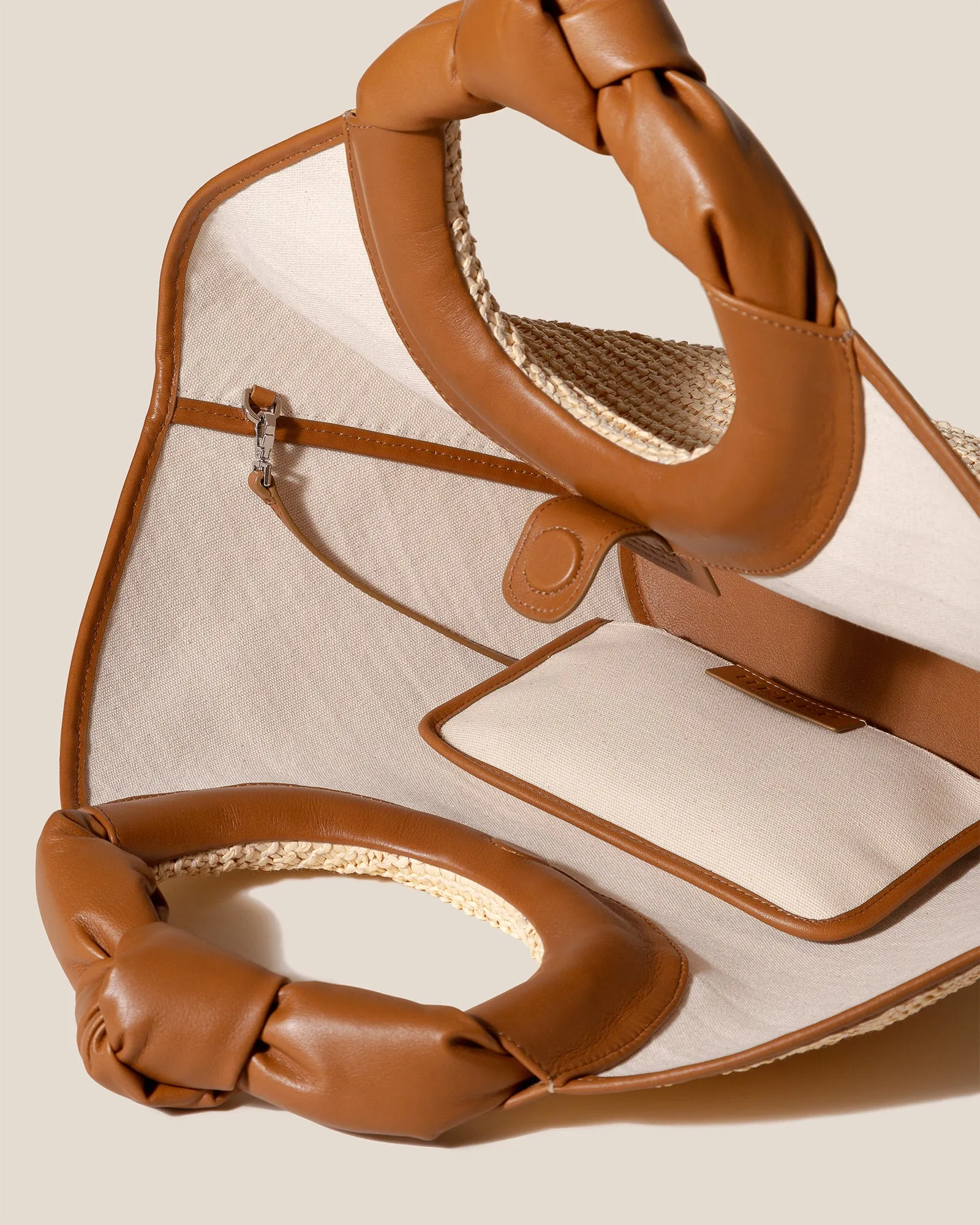 CASTELL RAFFIA - Knotted-handle Tote Bag sold by Hereu Studio product image thumbnail 3