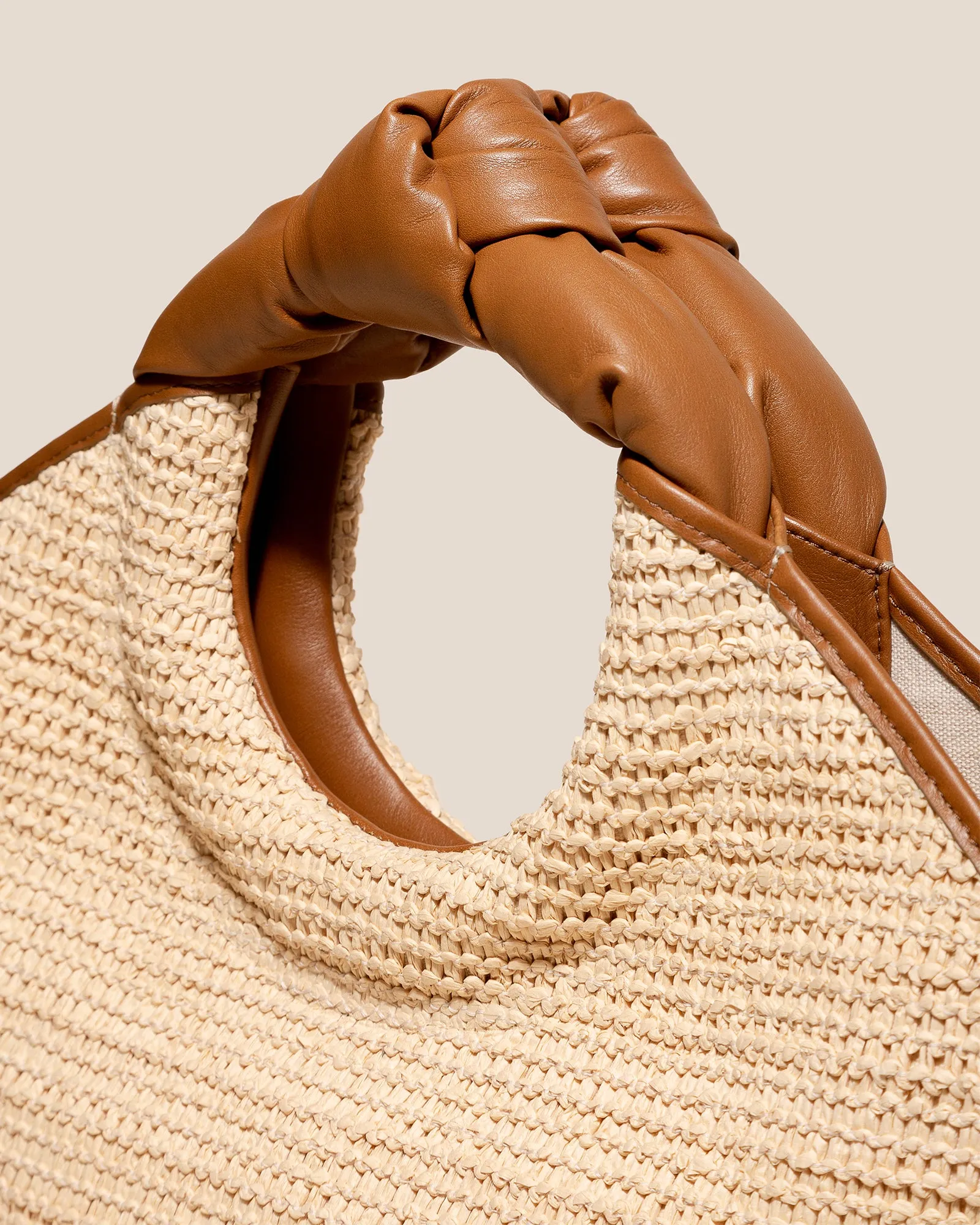 CASTELL RAFFIA - Knotted-handle Tote Bag sold by Hereu Studio product image thumbnail 2