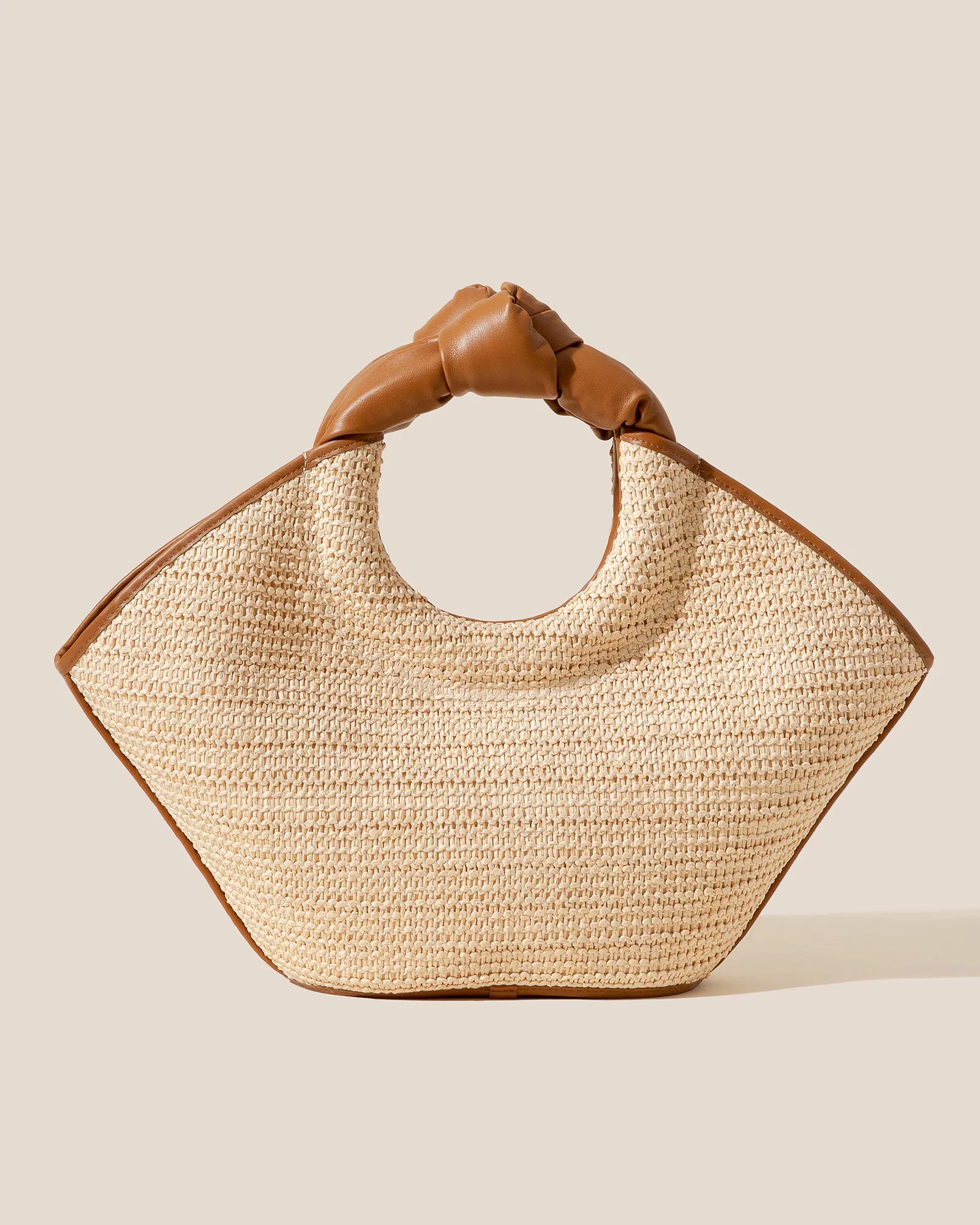CASTELL RAFFIA - Knotted-handle Tote Bag sold by Hereu Studio
