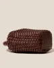 FIOL TOTE LEATHER - Hand-Braided Mini Tote Bag sold by Hereu Studio