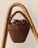 FIOL TOTE LEATHER - Hand-Braided Mini Tote Bag sold by Hereu Studio