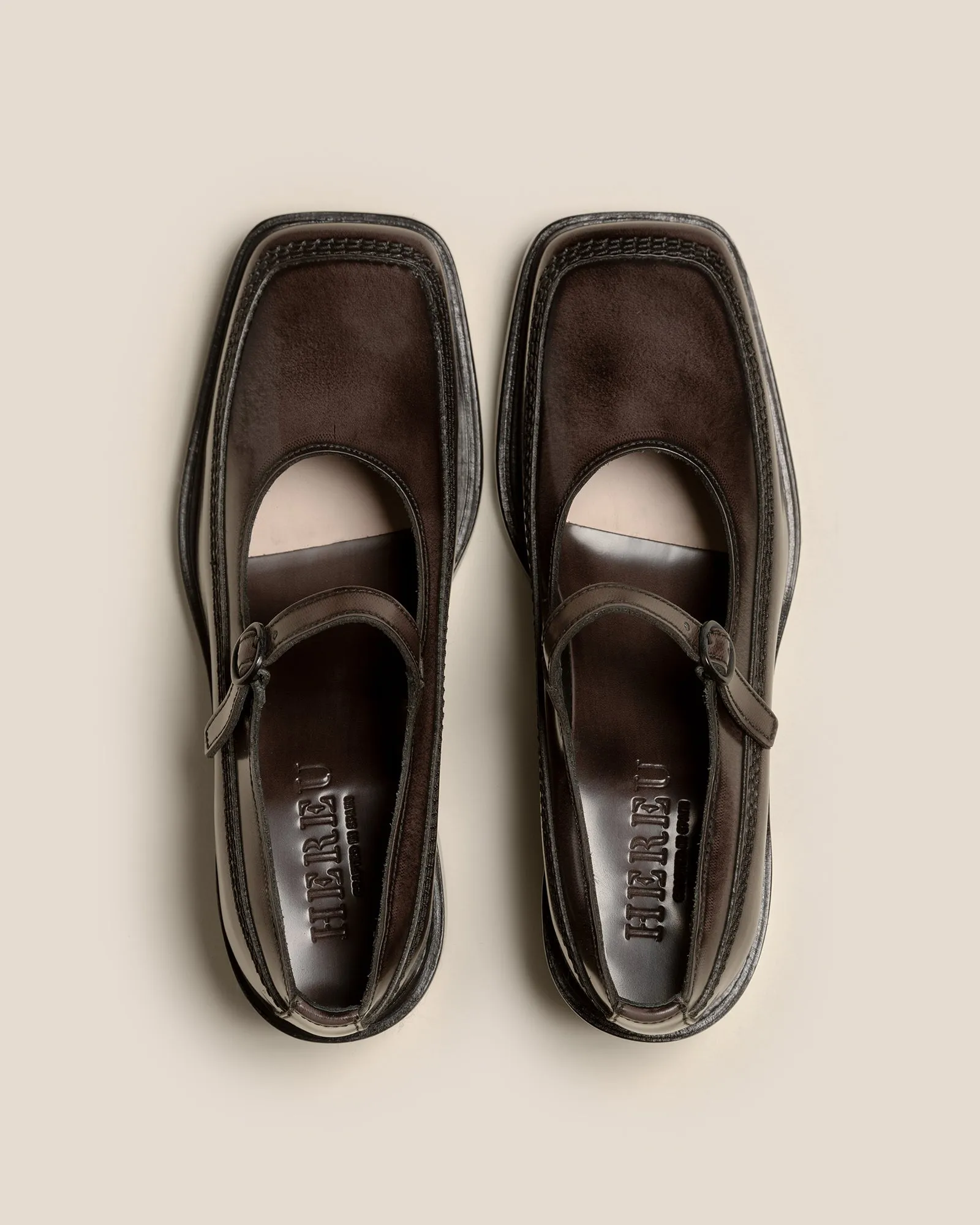 SIO HEELED - Brushed Mary Jane Loafer sold by Hereu Studio product image thumbnail 2