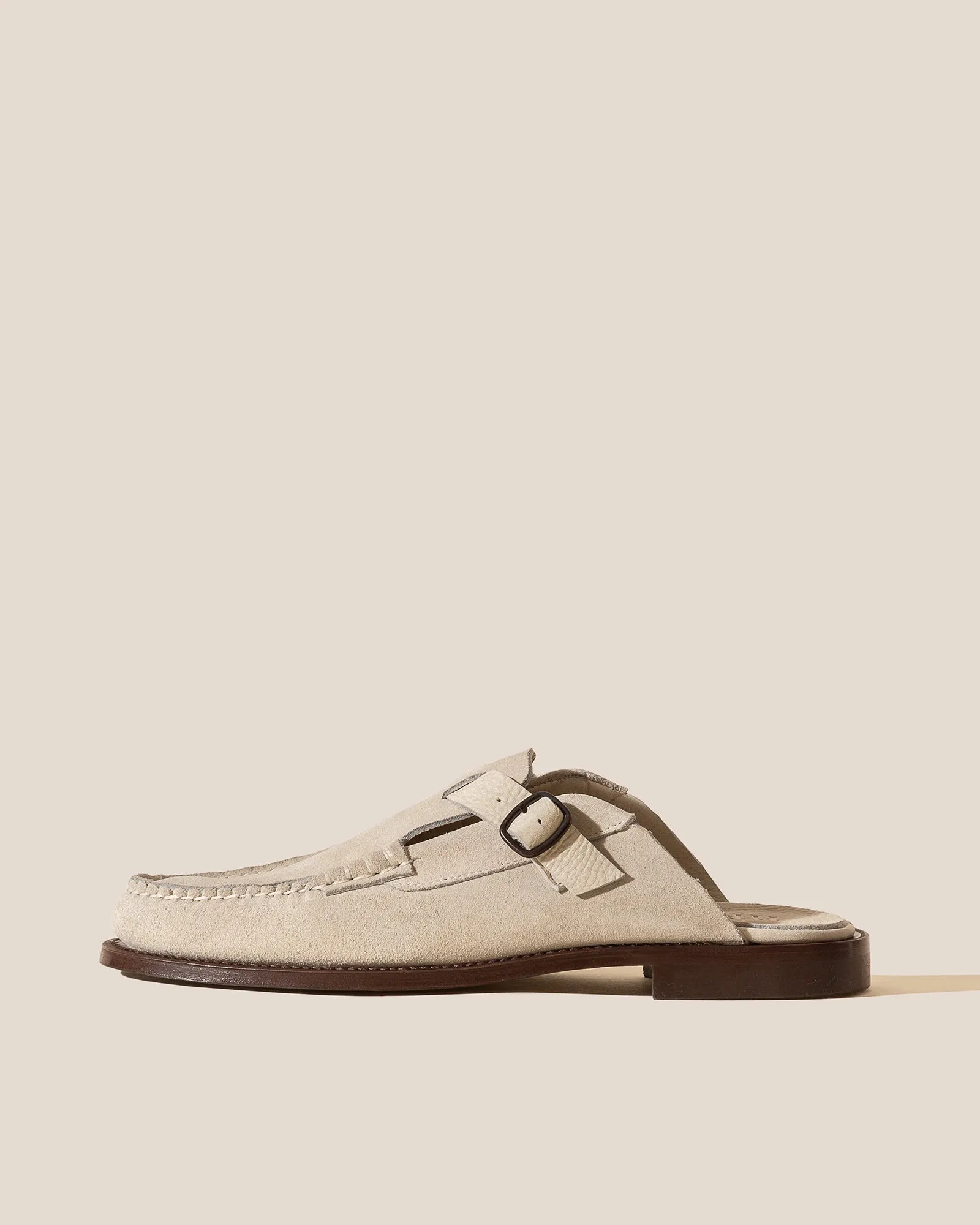 BARRACA - Men's Buckle-strap Mule Loafer sold by Hereu Studio