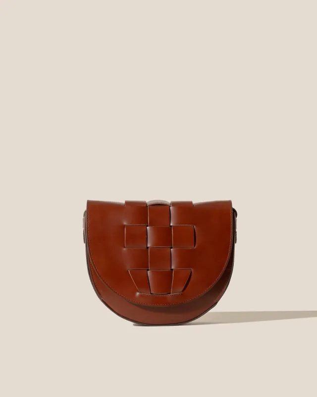 SINIA - Satchel Interwoven Front Detail Bag sold by Hereu Studio