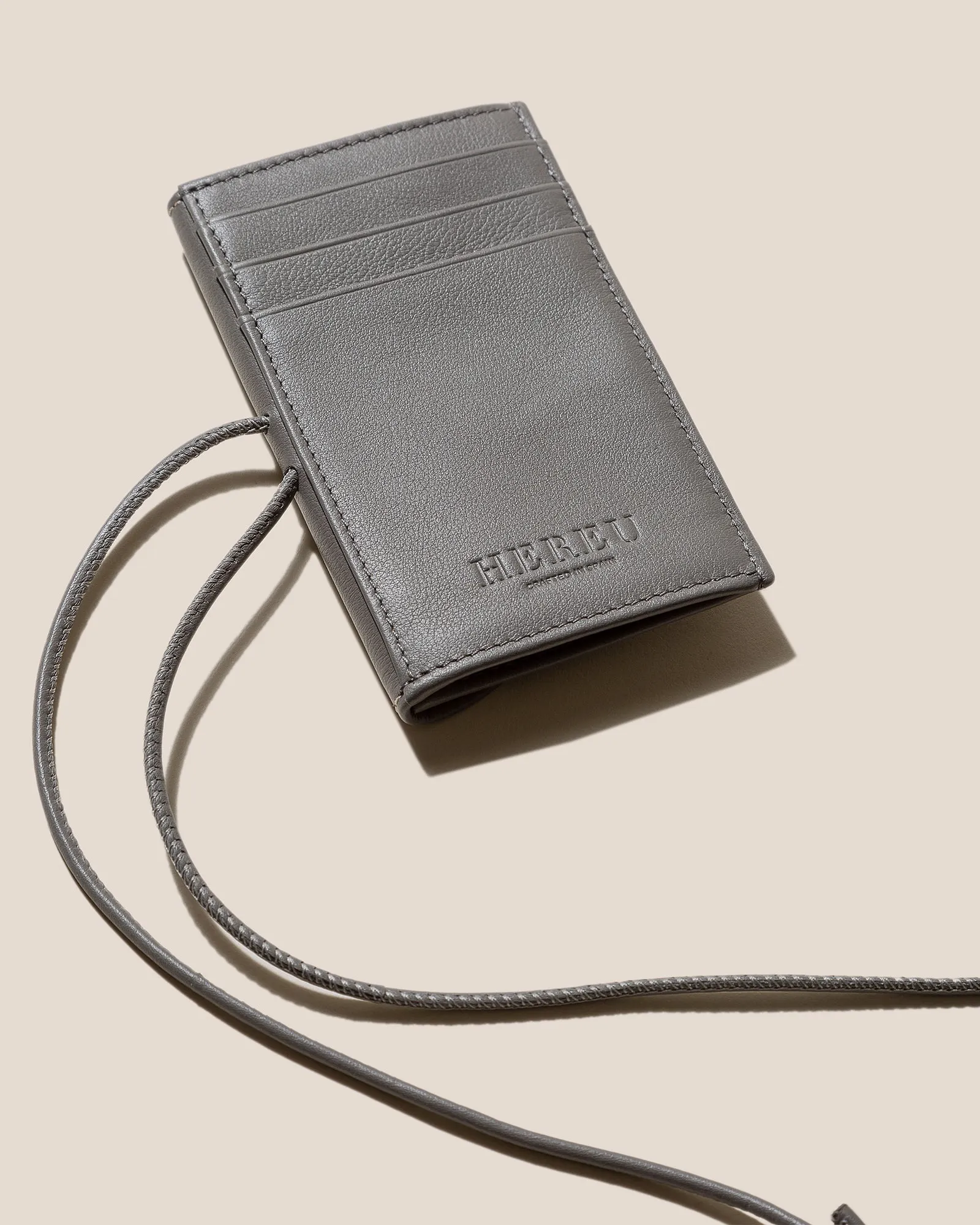 PENJAT - Leather Wallet with Strap sold by Hereu Studio product image thumbnail 4