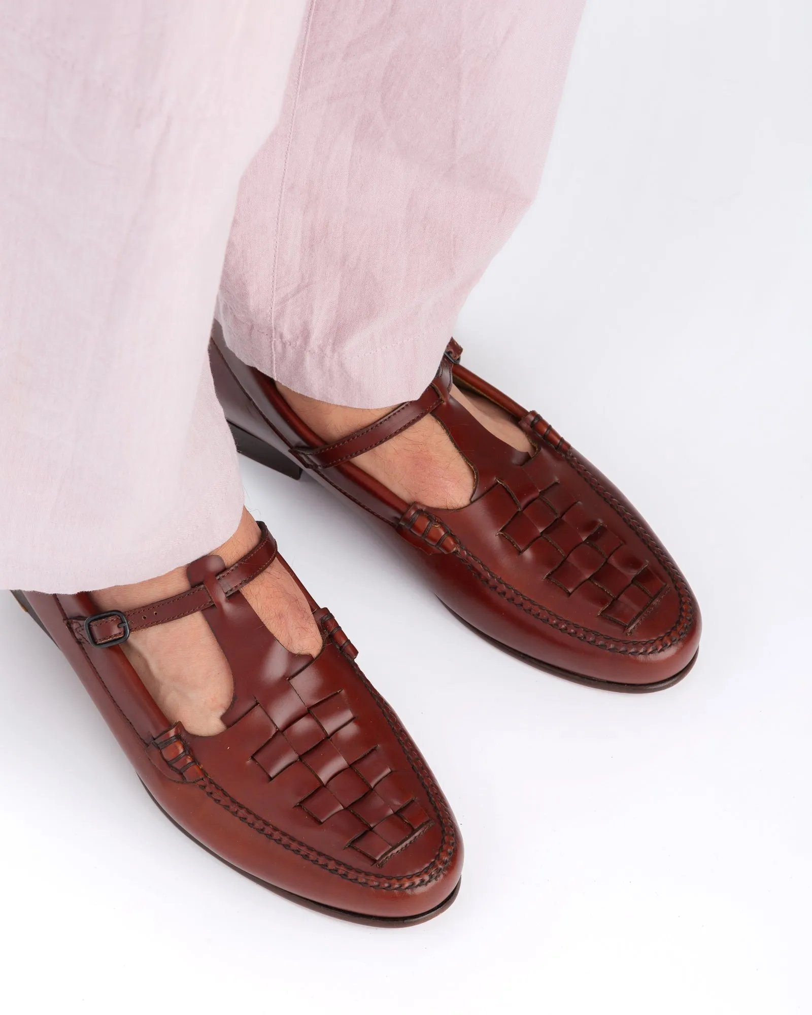 MAQUEDA - Men's Interwoven T-bar Loafer sold by Hereu Studio product image thumbnail 5