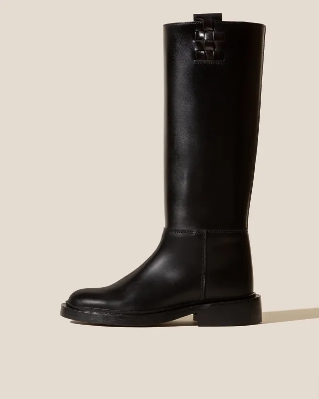 ANELLA - Interwoven Detailed Pull-On Boot sold by Hereu Studio