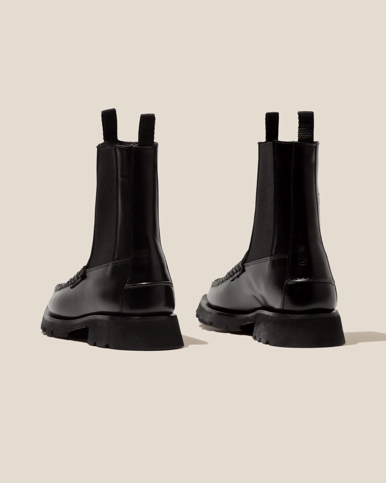 ALDA WOVEN SPORT - Tread Sole Interwoven-detail Low-calf Chelsea Boot sold by Hereu Studio product image thumbnail 4