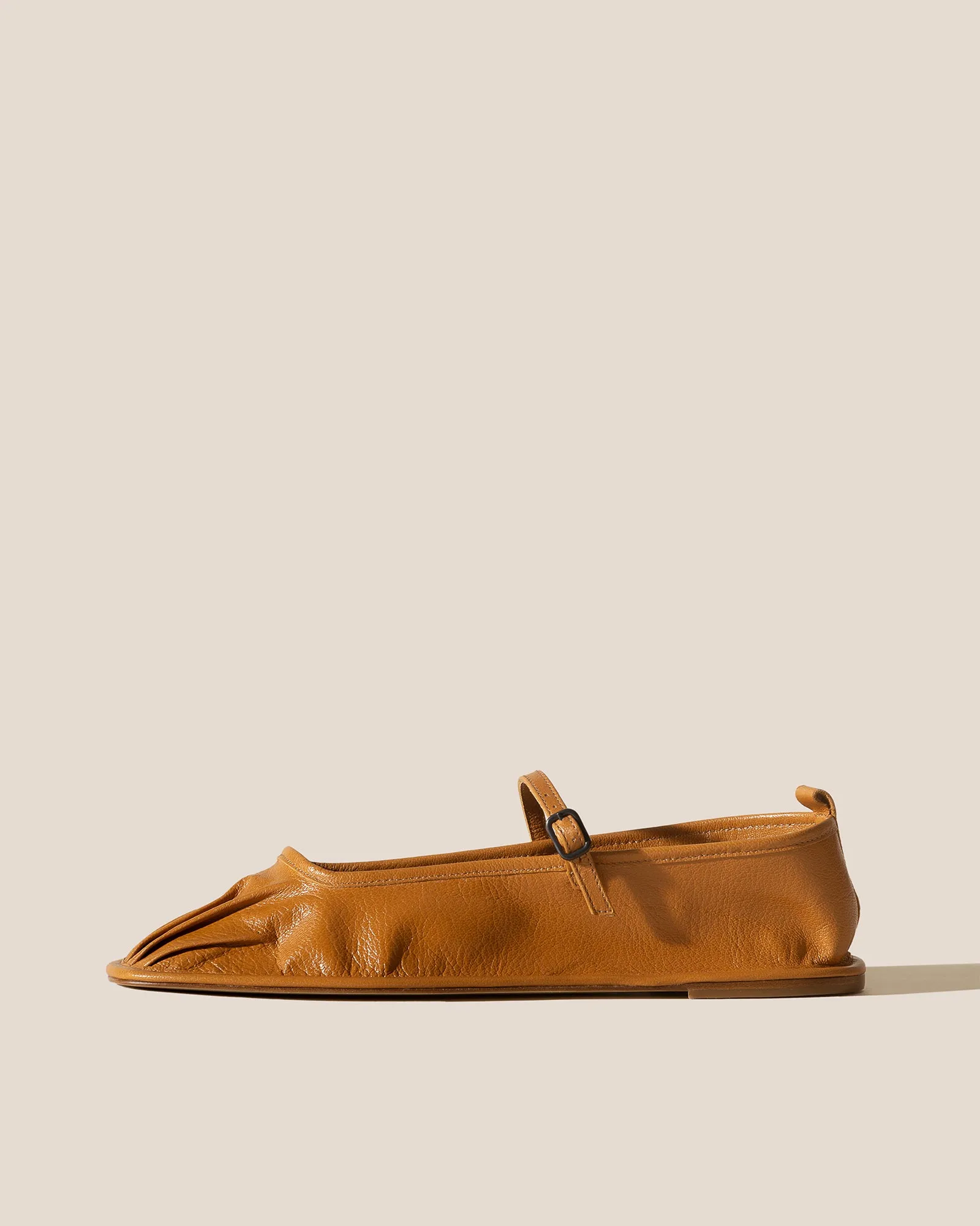 DANSA SUPPLE SHINY - Pleated-Toe Mary Jane Pump sold by Hereu Studio