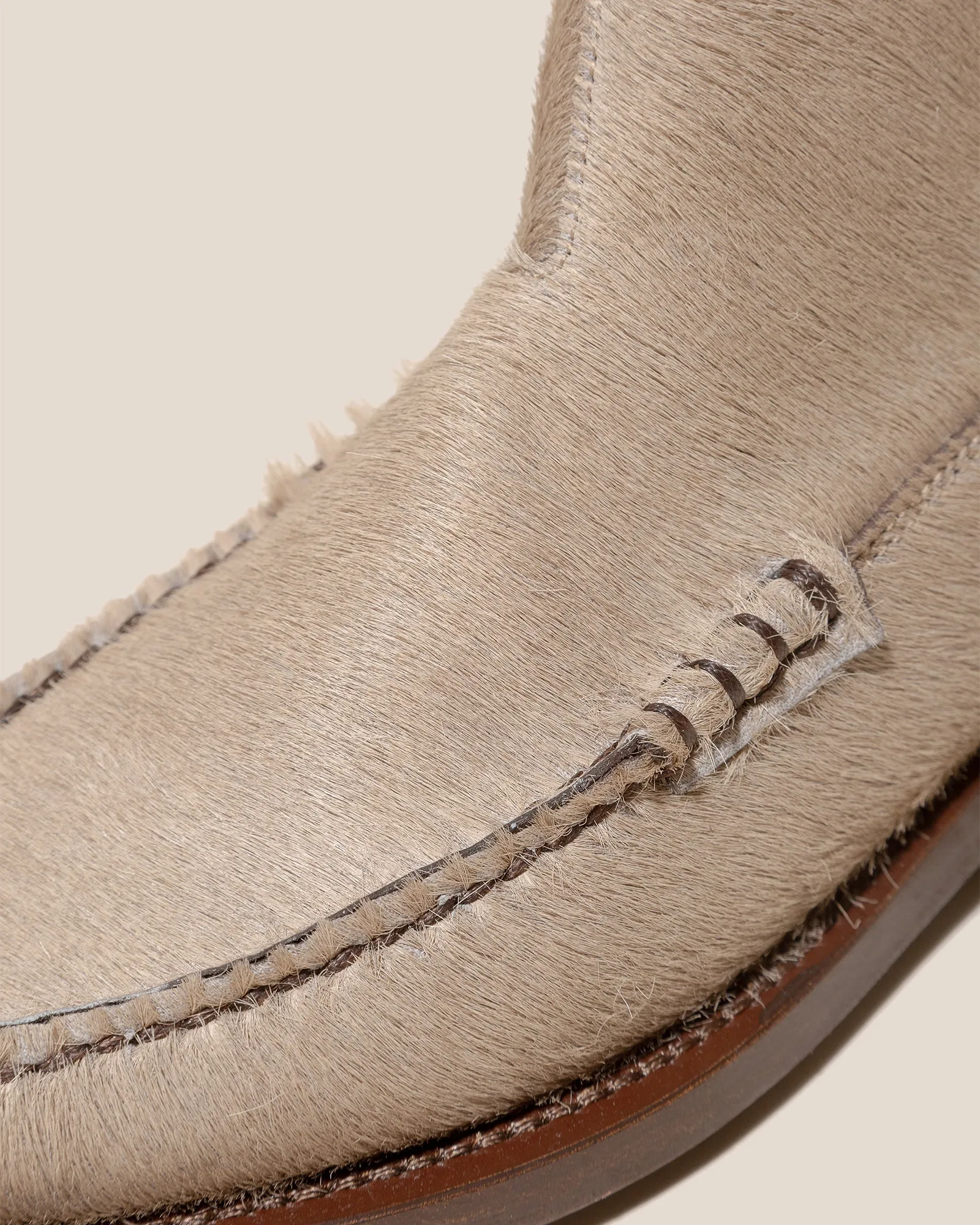 ANDREU CALF HAIR - Low-calf Zipped Boot sold by Hereu Studio product image thumbnail 3
