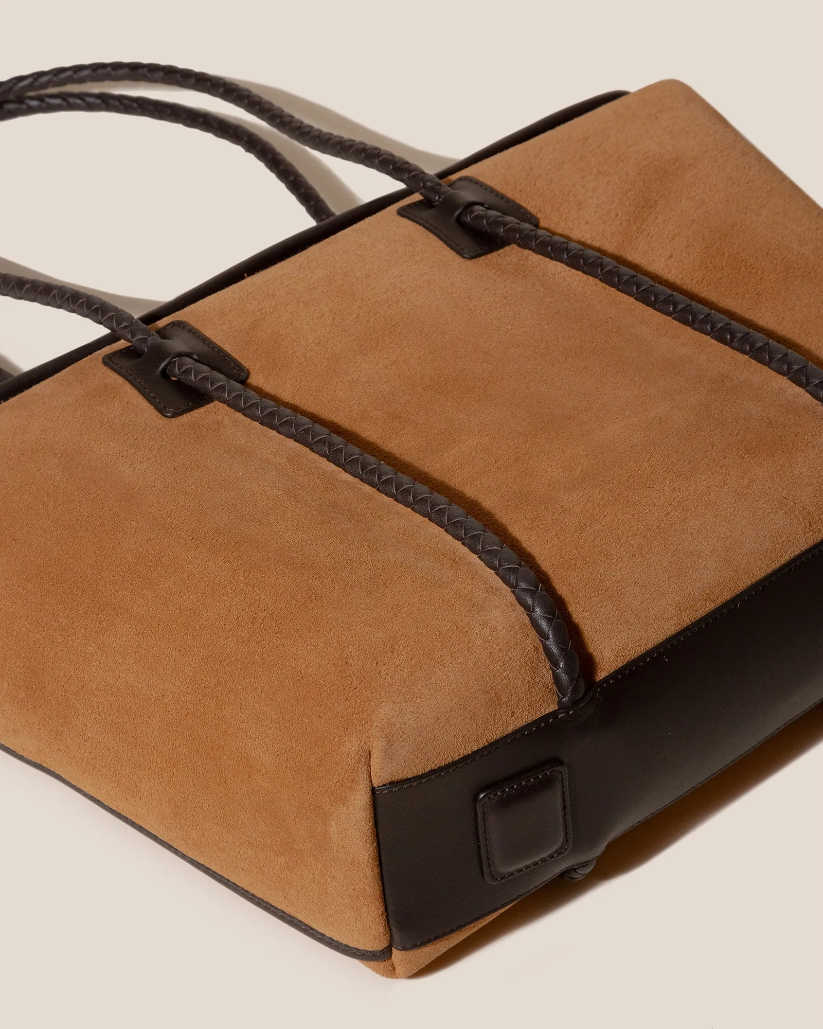 FORNA TOTE SUEDE - Leather Framed Shoulder Bag sold by Hereu Studio product image thumbnail 5