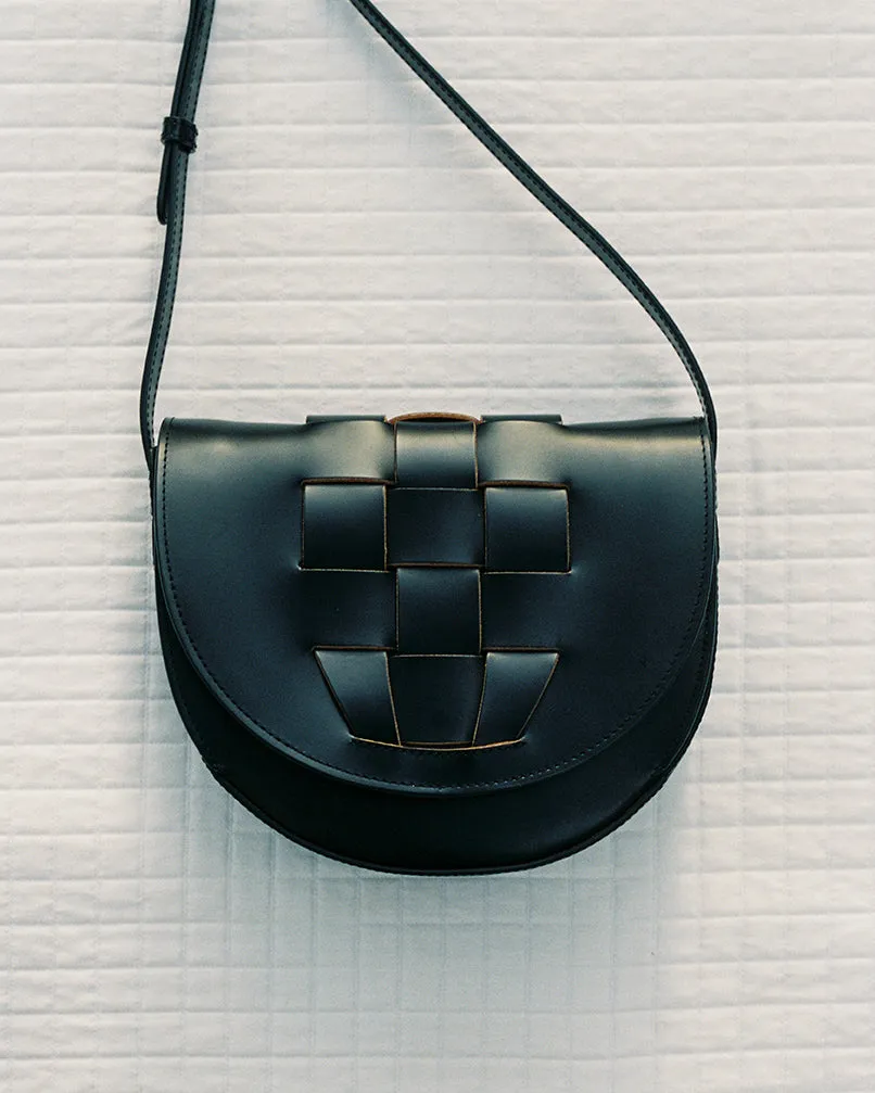 SINIA - Satchel Interwoven Front Detail Bag sold by Hereu Studio product image thumbnail 5