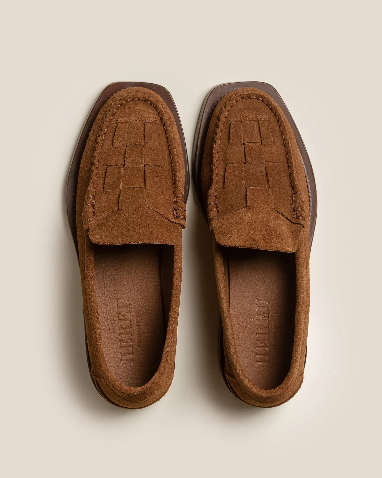 NOMBELA SUEDE - Interwoven Detail Slip-on Loafer sold by Hereu Studio product image thumbnail 2