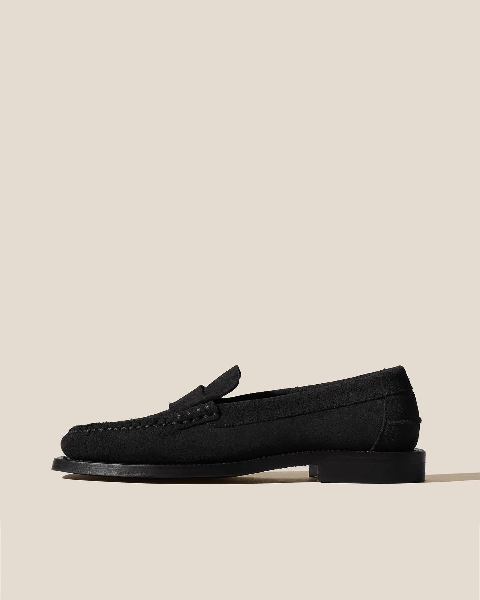 SINEU SUEDE - Men's Interlaced-detail Slip-on Loafer sold by Hereu Studio