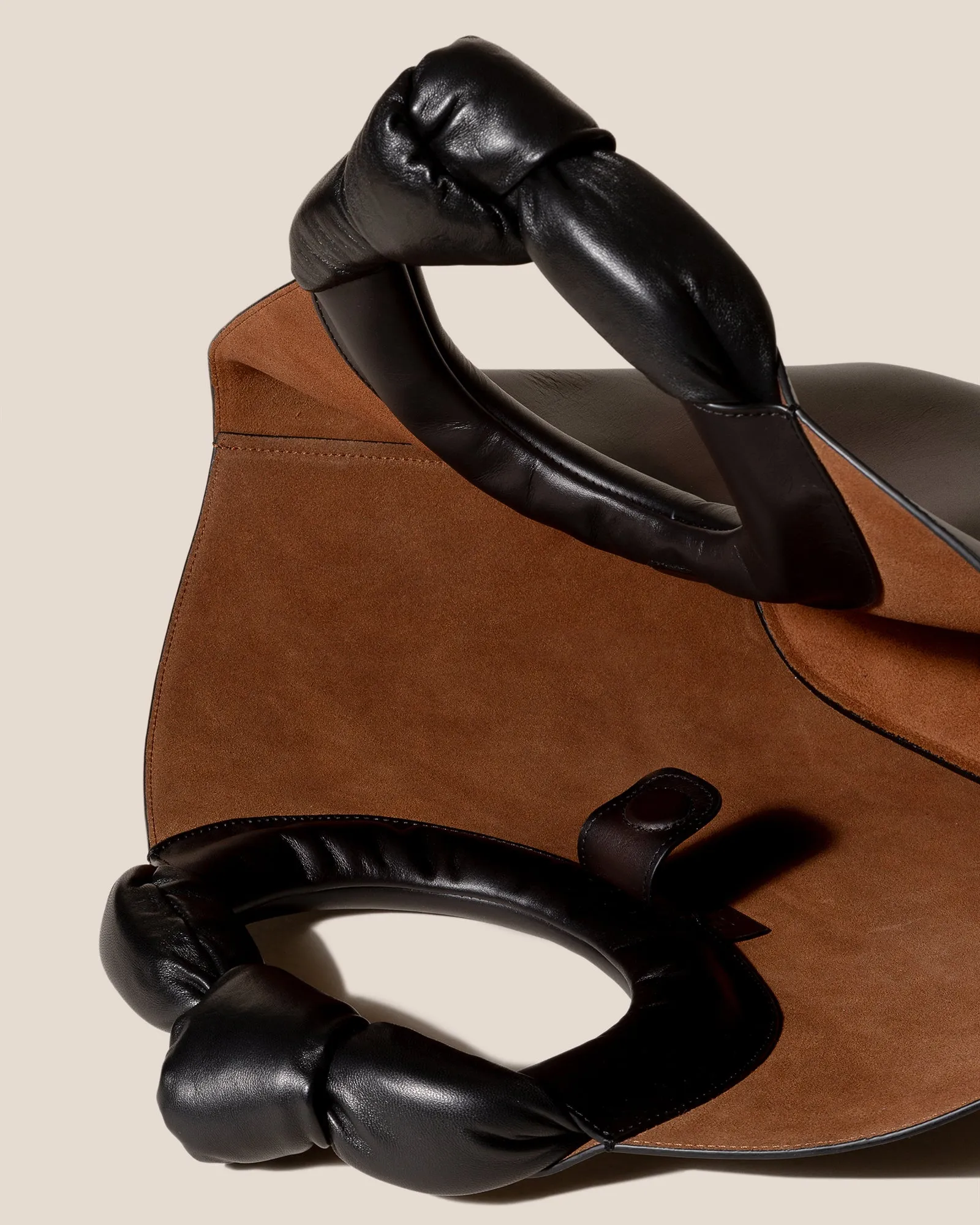 CASTELL AIRBRUSHED - Knotted-handle Leather Tote Bag sold by Hereu Studio product image thumbnail 4