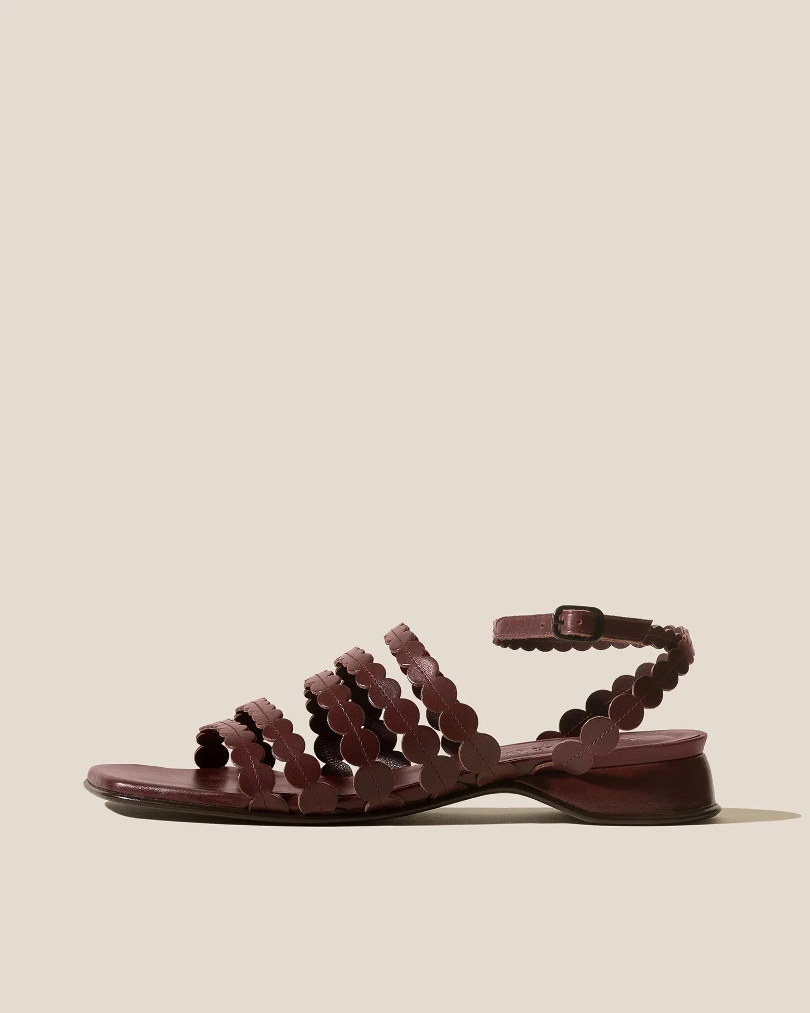 SAVINA - Circle Detail Strappy Sandal sold by Hereu Studio
