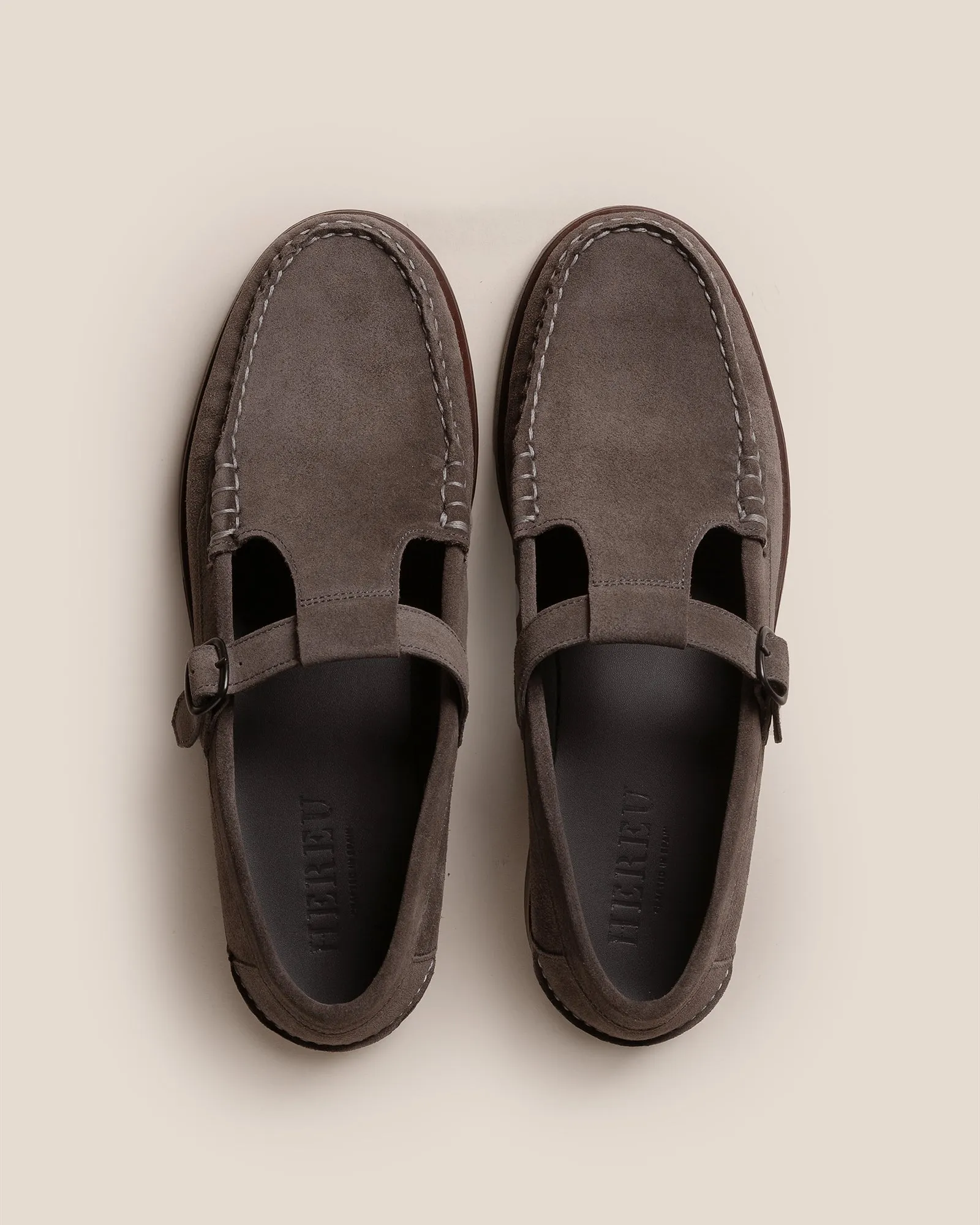 ALBER SUEDE - Men's T-bar Loafer sold by Hereu Studio product image thumbnail 3