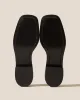 ALARO EMBOSSED VEG-TAN - Square-Toe T-bar Sandal sold by Hereu Studio