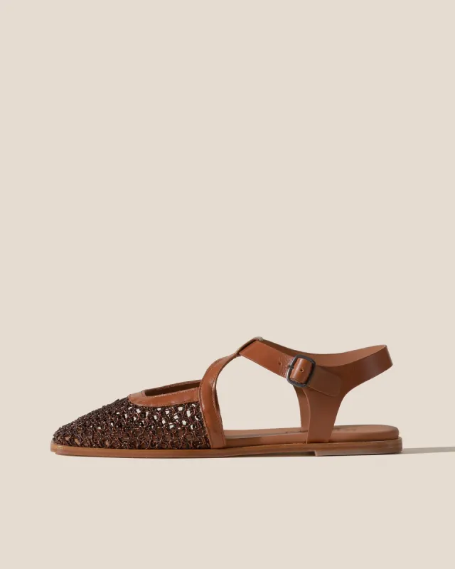 BARDISSA - Open Back T-bar Sandal sold by Hereu Studio