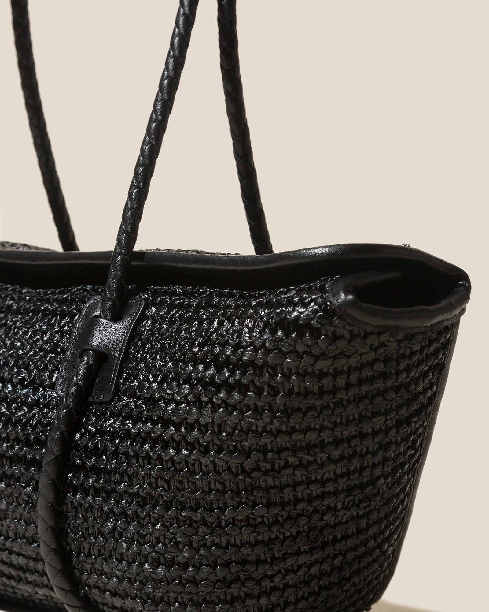 FORNA RAFFIA - Leather Framed Shoulder Bag sold by Hereu Studio product image thumbnail 3