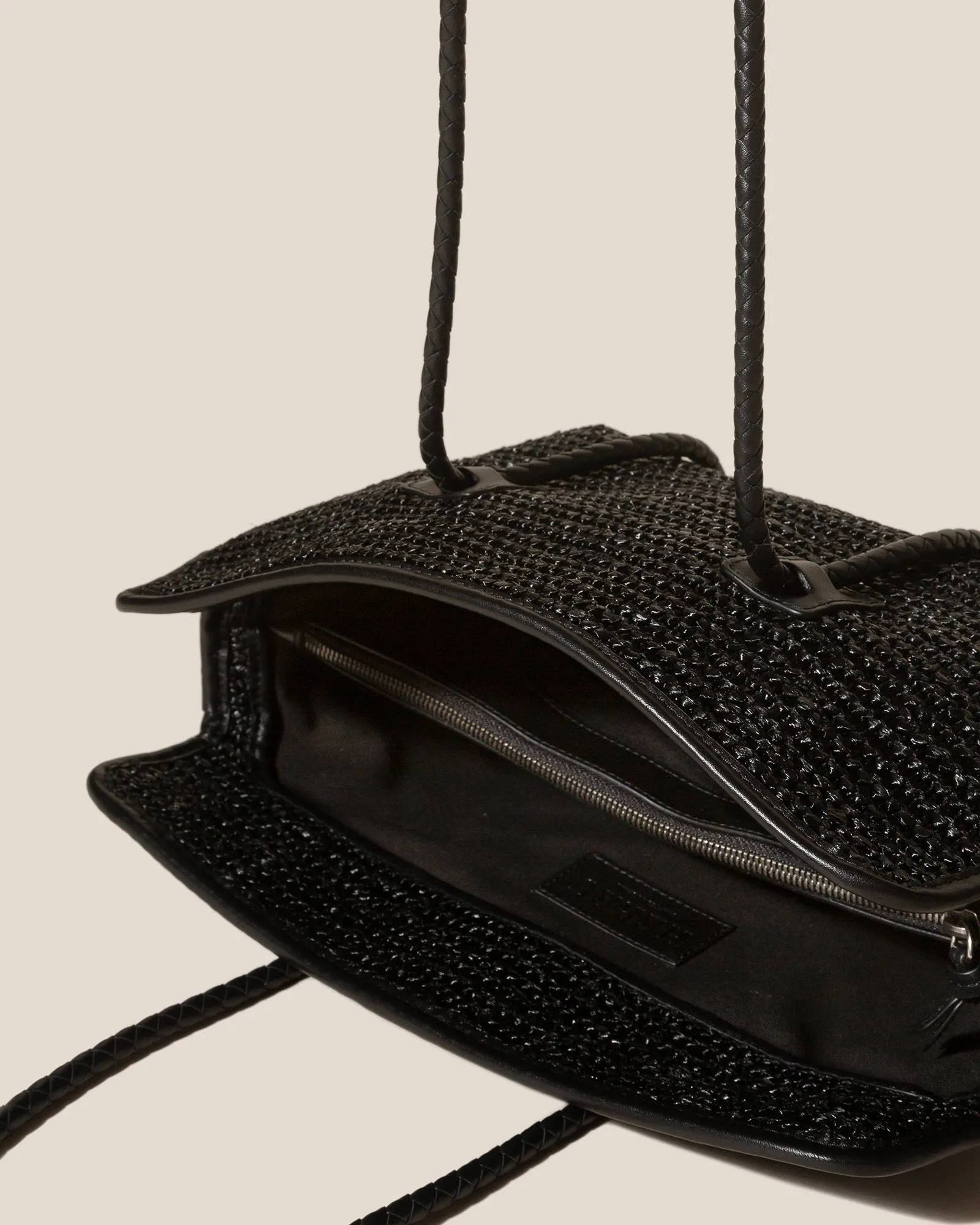 FORNA RAFFIA - Leather Framed Shoulder Bag sold by Hereu Studio product image thumbnail 4
