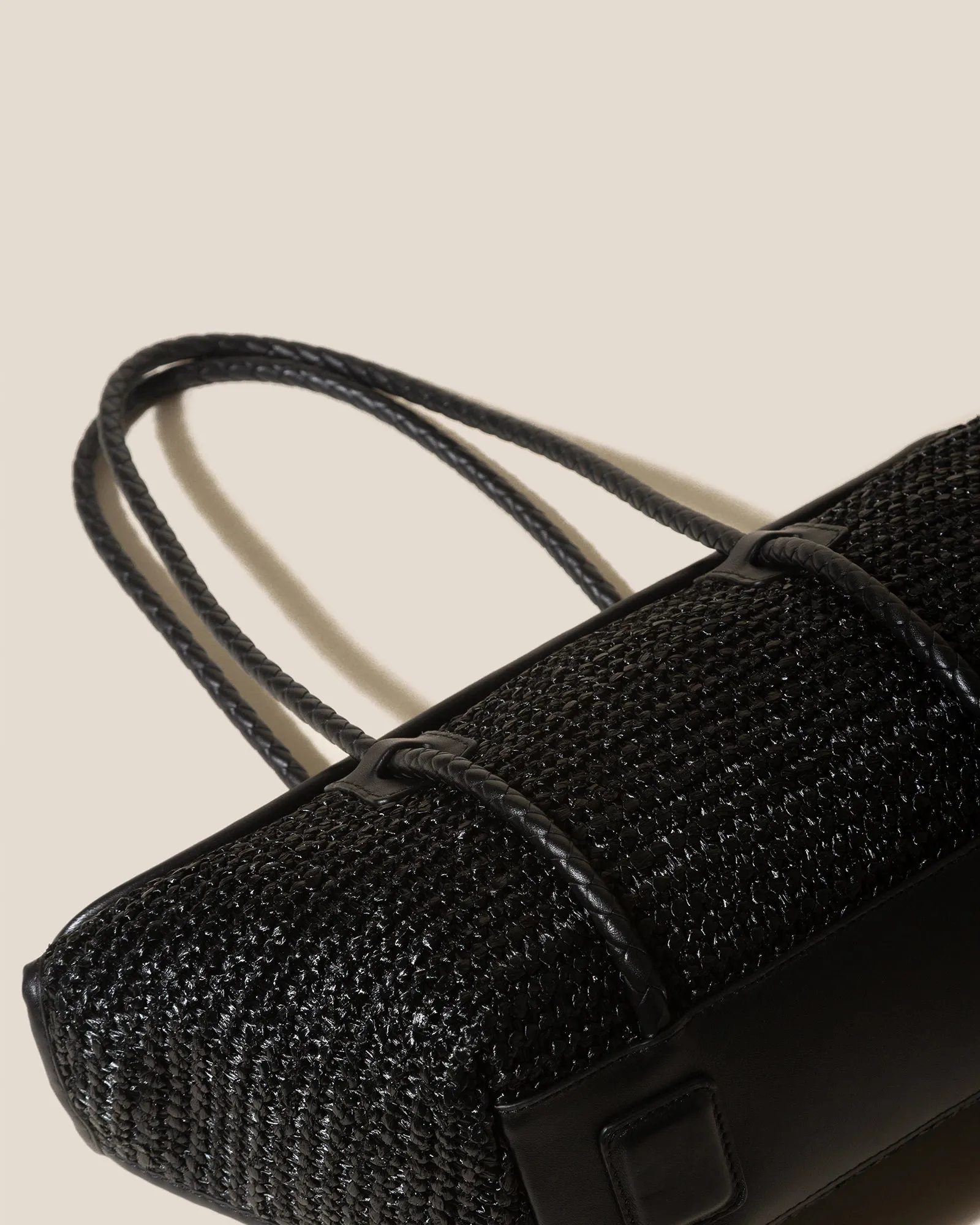 FORNA RAFFIA - Leather Framed Shoulder Bag sold by Hereu Studio product image thumbnail 5