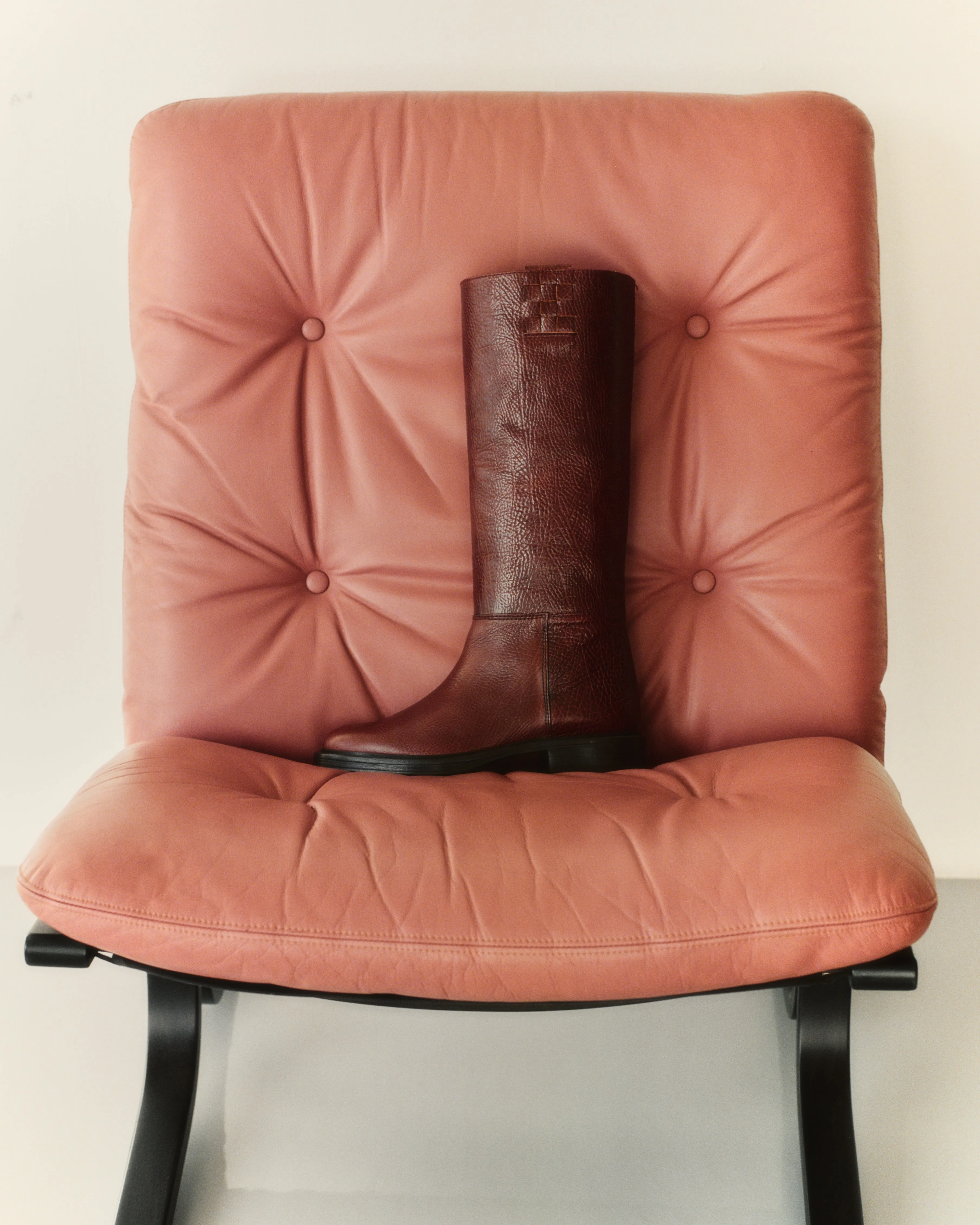 ANELLA GRAINY - Interwoven Detailed Pull-On Boot sold by Hereu Studio