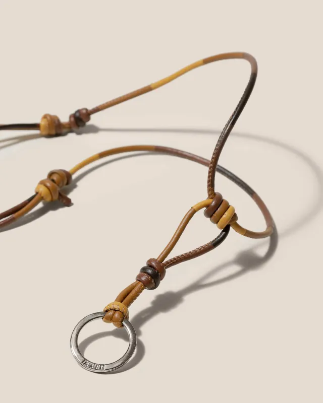 SORRA KEYCHAIN - Hand-Knotted Patchwork Keychain sold by Hereu Studio